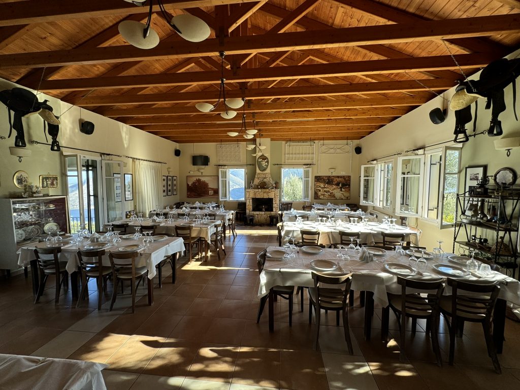 Wedding rehearsal dinner in Ithaca Greece, Anoghi