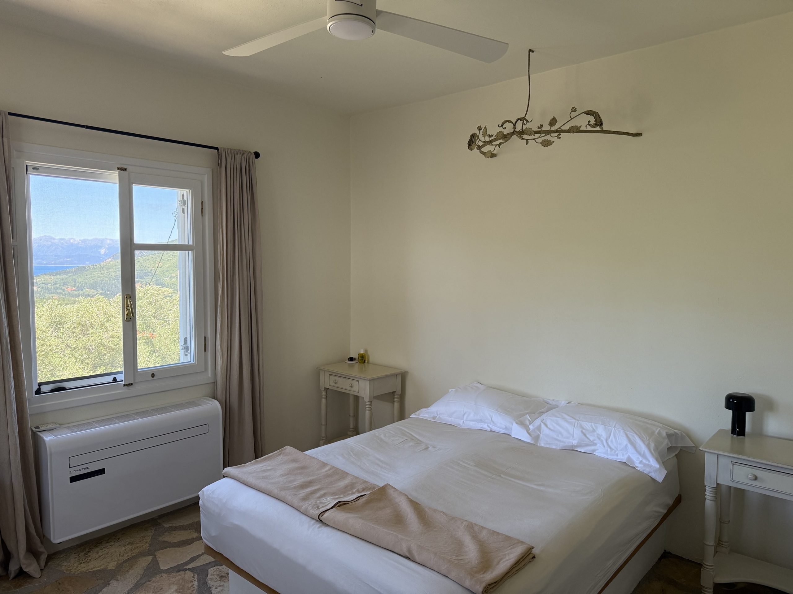 Double bedroom of house for sale in Ithaca Greece, Stavros