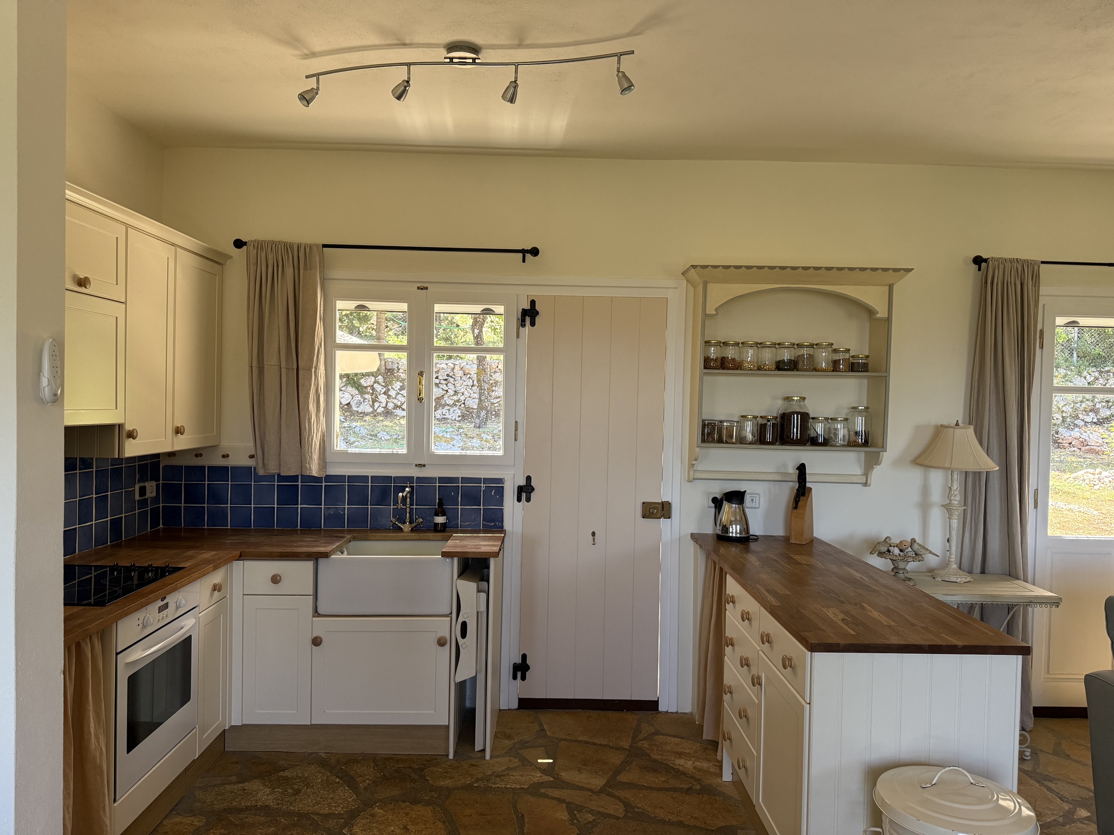 Kitchen of house for sale in Ithaca Greece, Stavros