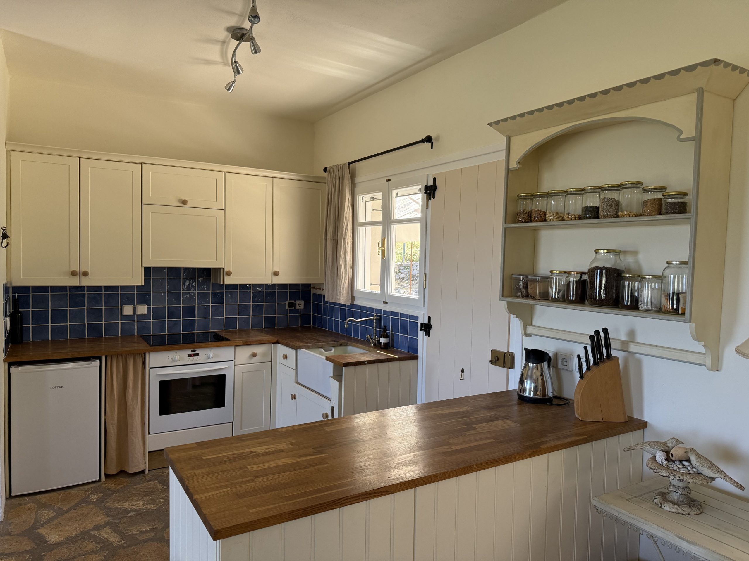 Kitchen of house for sale in Ithaca Greece, Stavros