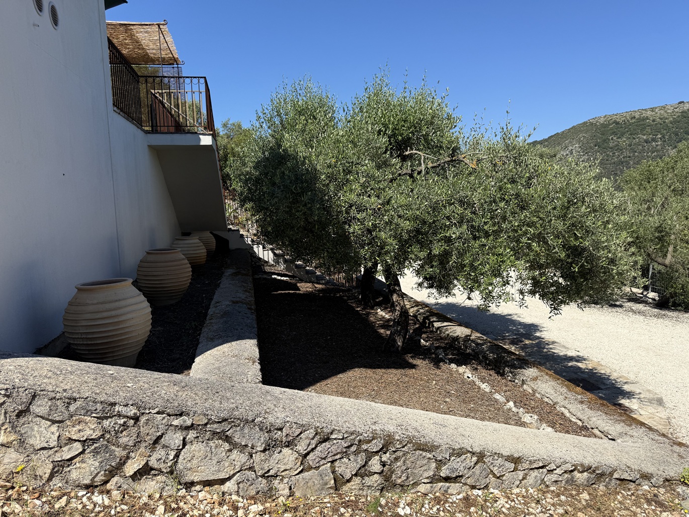 External views of house for sale in Ithaca Greece, Stavros