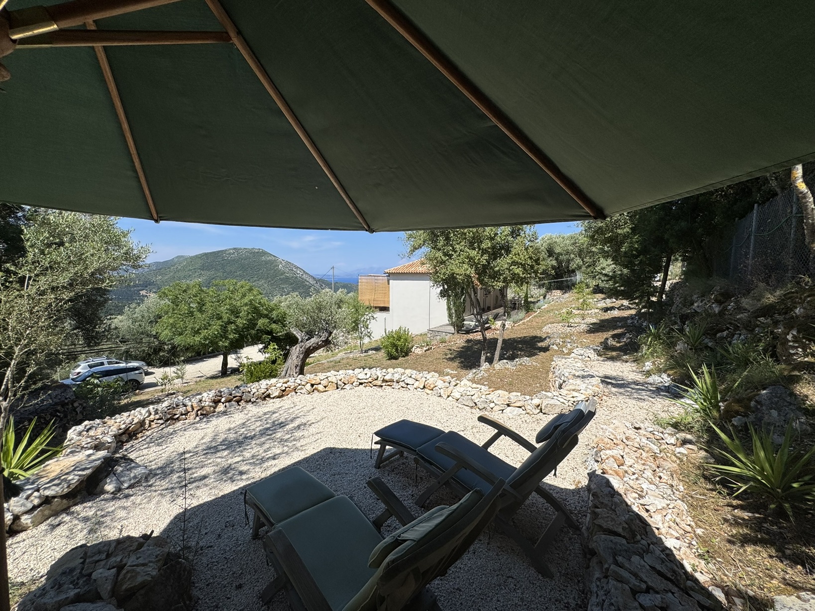 Outside areas of house for sale in Ithaca Greece, Stavros