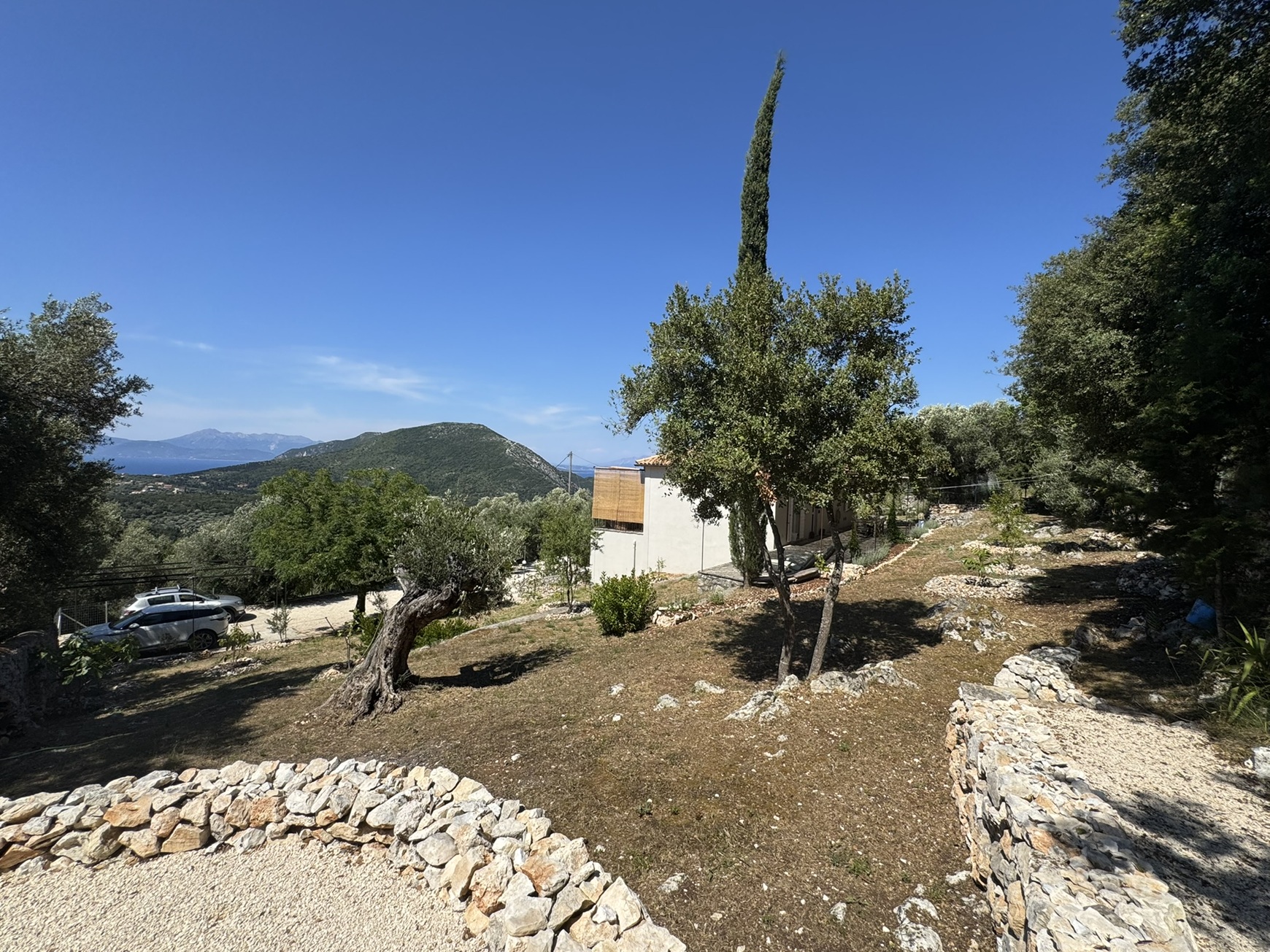 Outside areas of house for sale in Ithaca Greece, Stavros