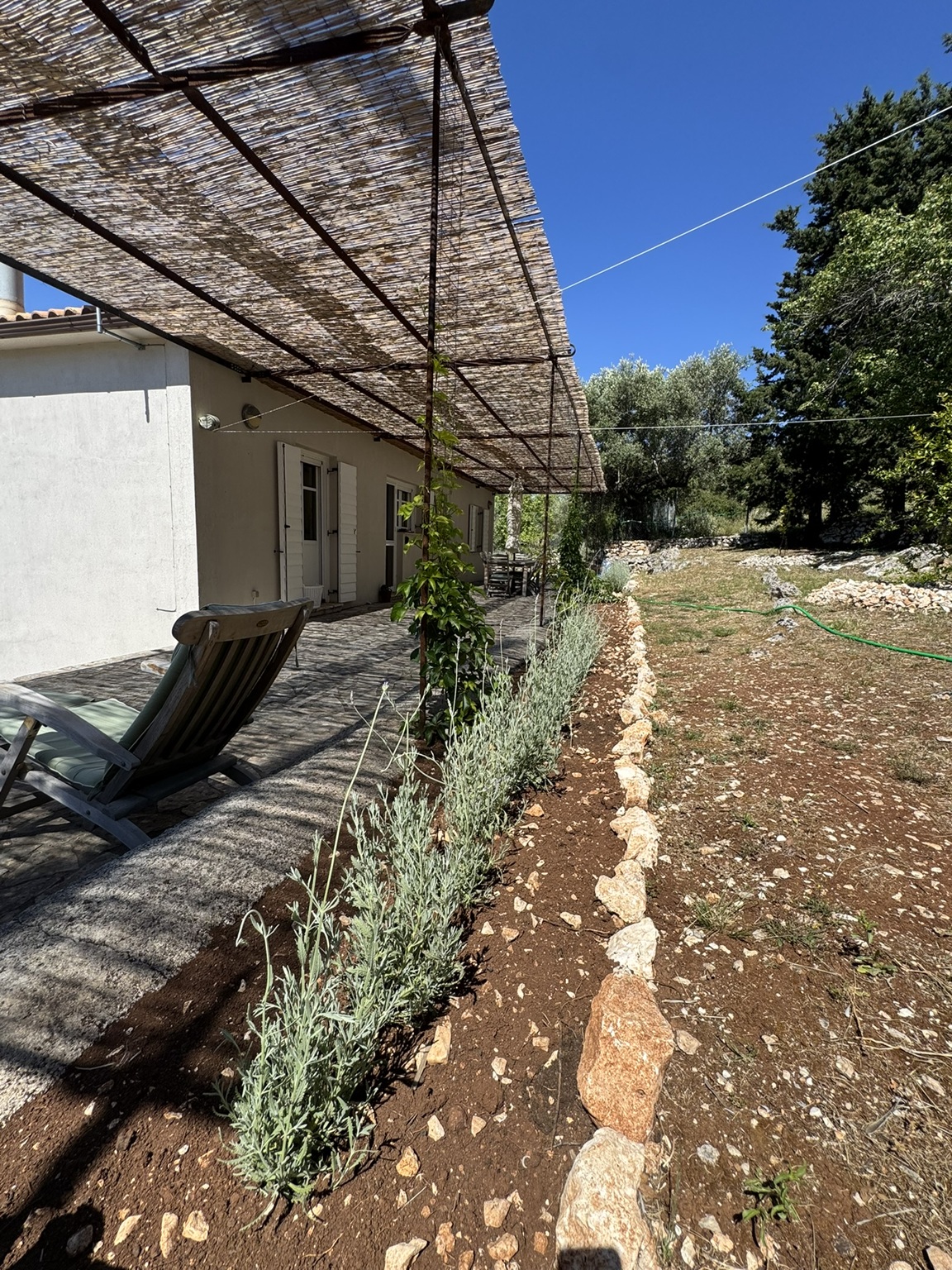 Outside areas of house for sale in Ithaca Greece, Stavros