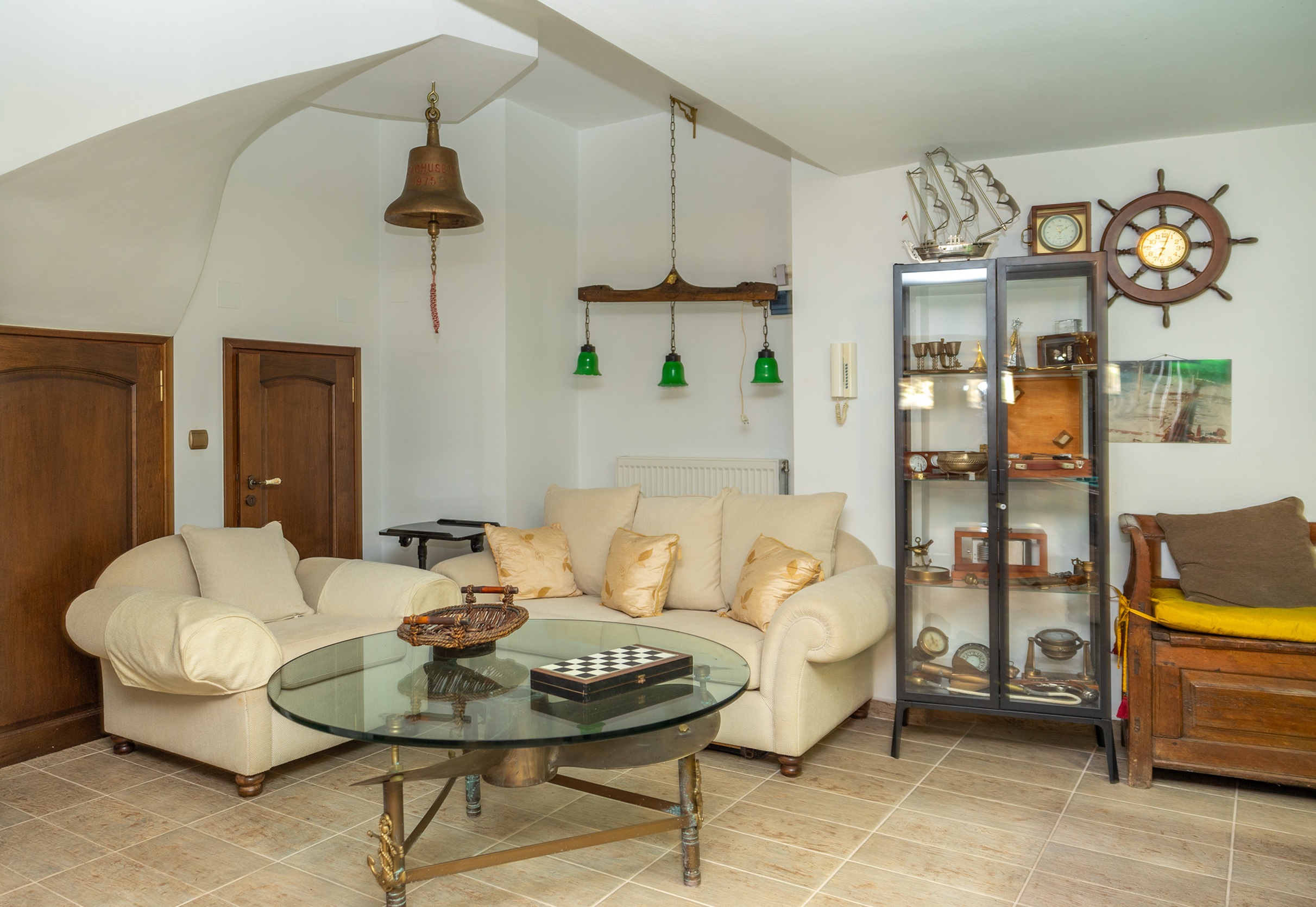 Living area of house for sale in Ithaca Greece, Pilikata