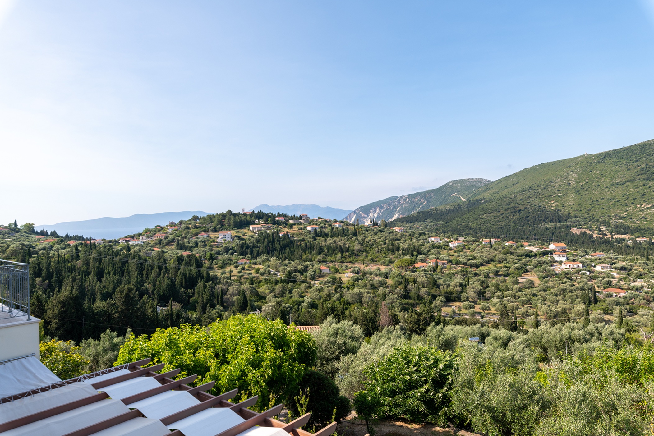 Views from house for rent in Ithaca Greece, Pilikata