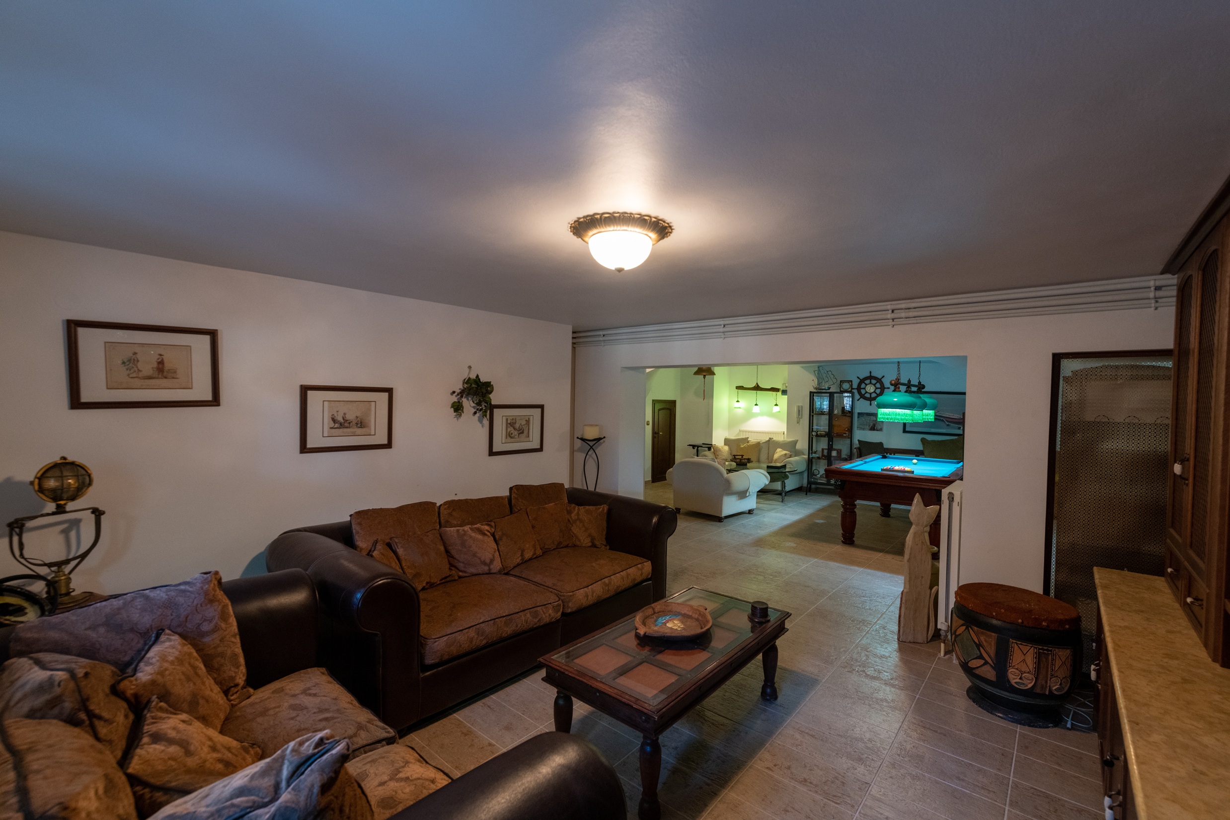 Living area in house for rent in Ithaca Greece, Pilikata