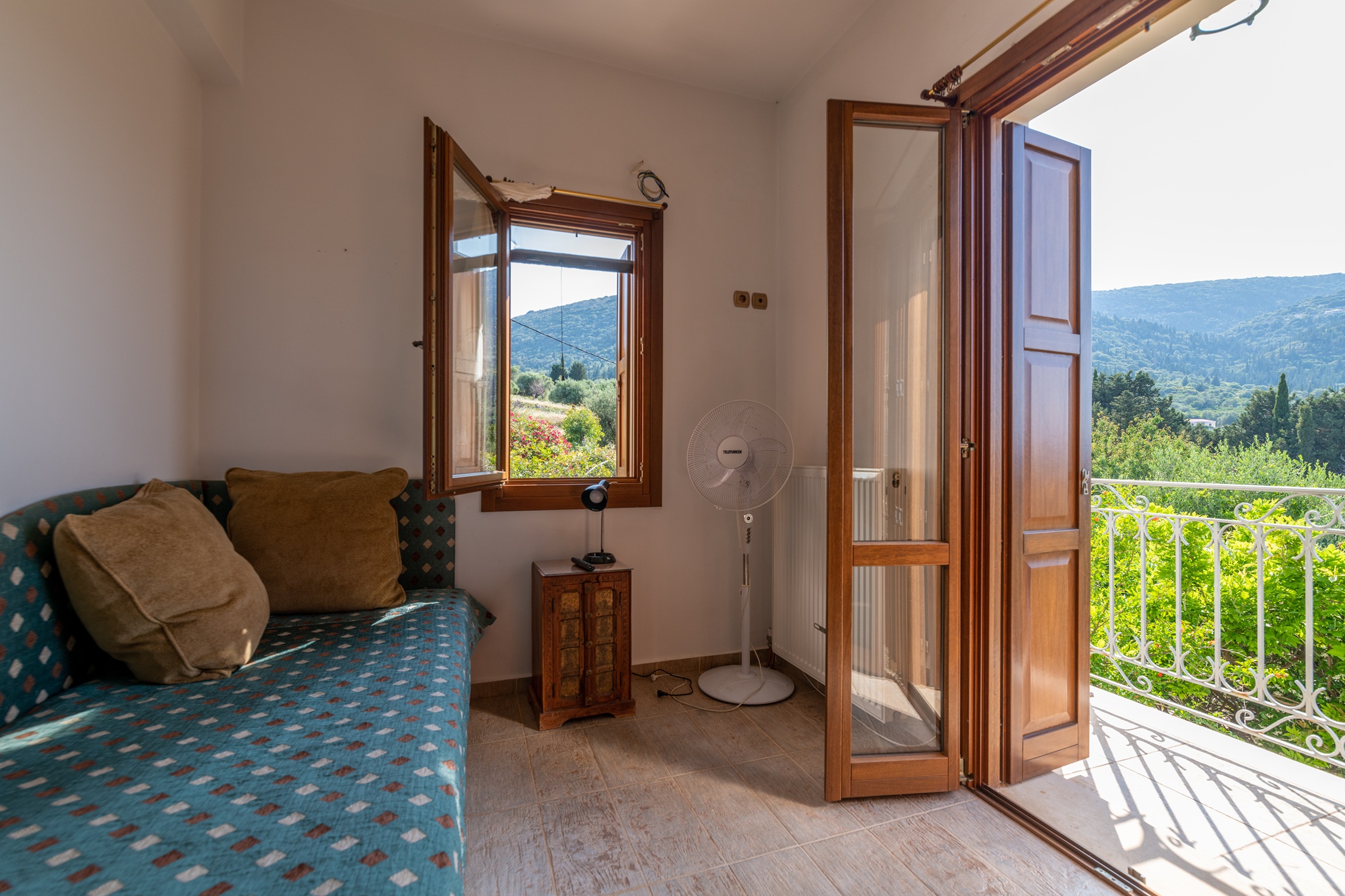 Bedroom of house for rent in Ithaca Greece, Pilikata