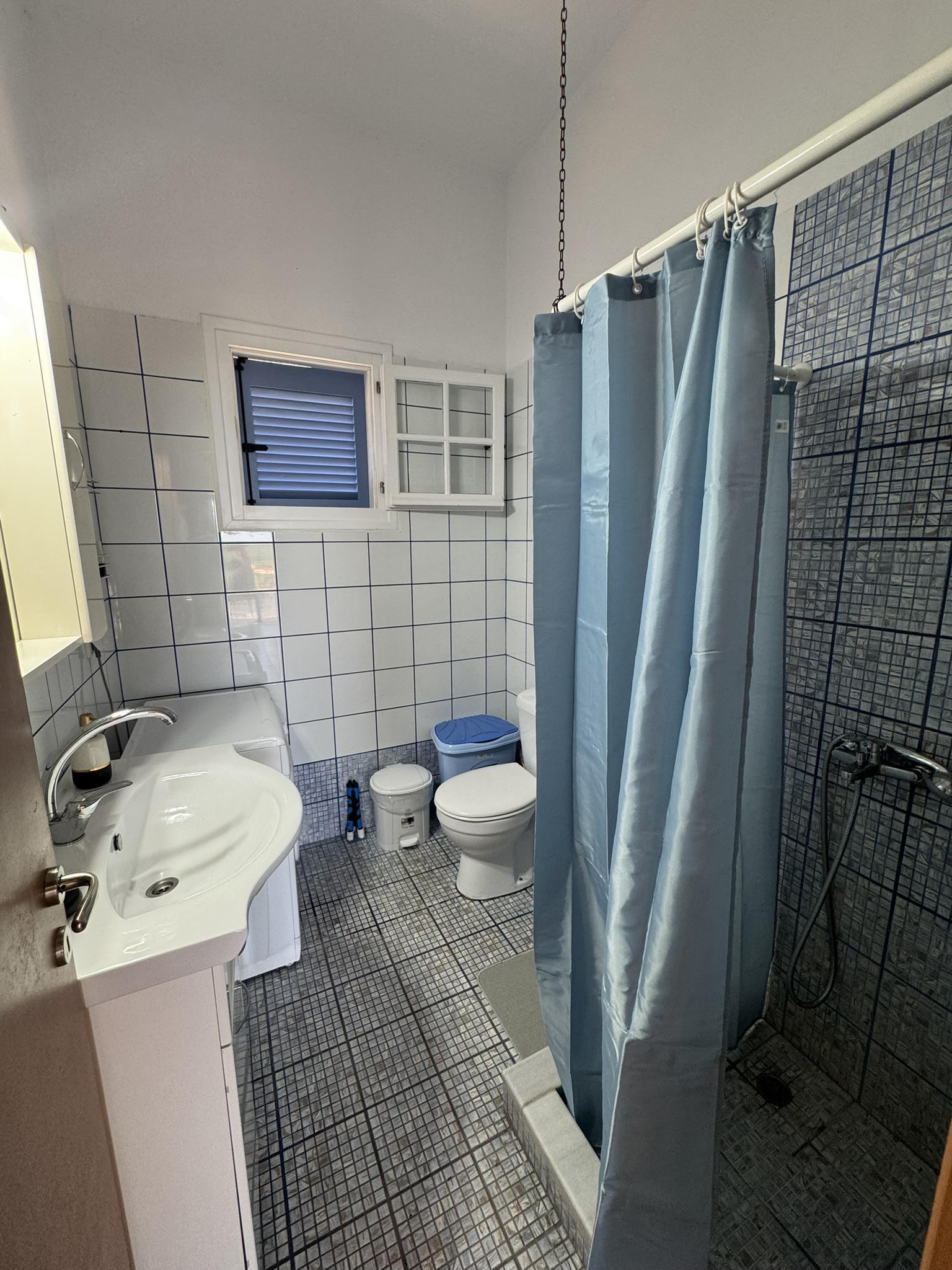Bathroom of house for sale in Ithaca Greece, Stavros