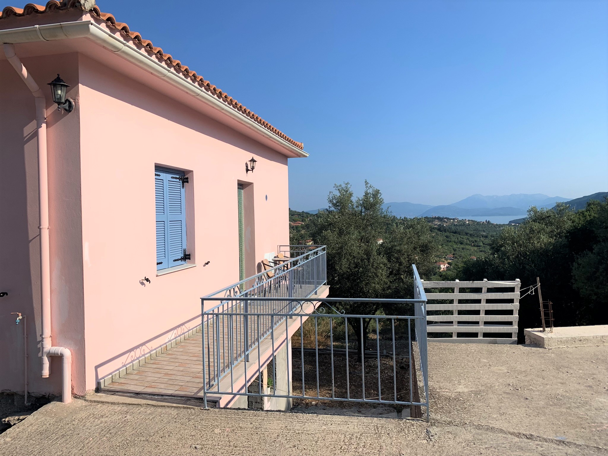 Sea views of house for sale in Ithaca Greece, Stavros
