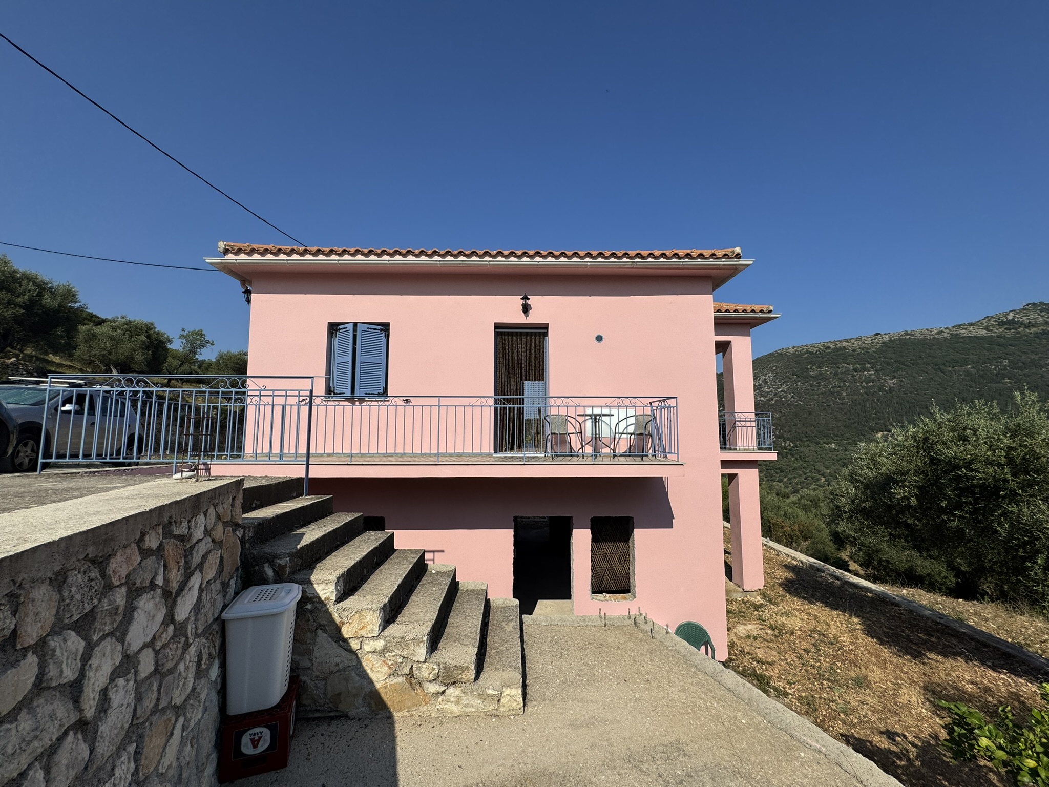 External view of house for sale in Ithaca Greece, Stavros
