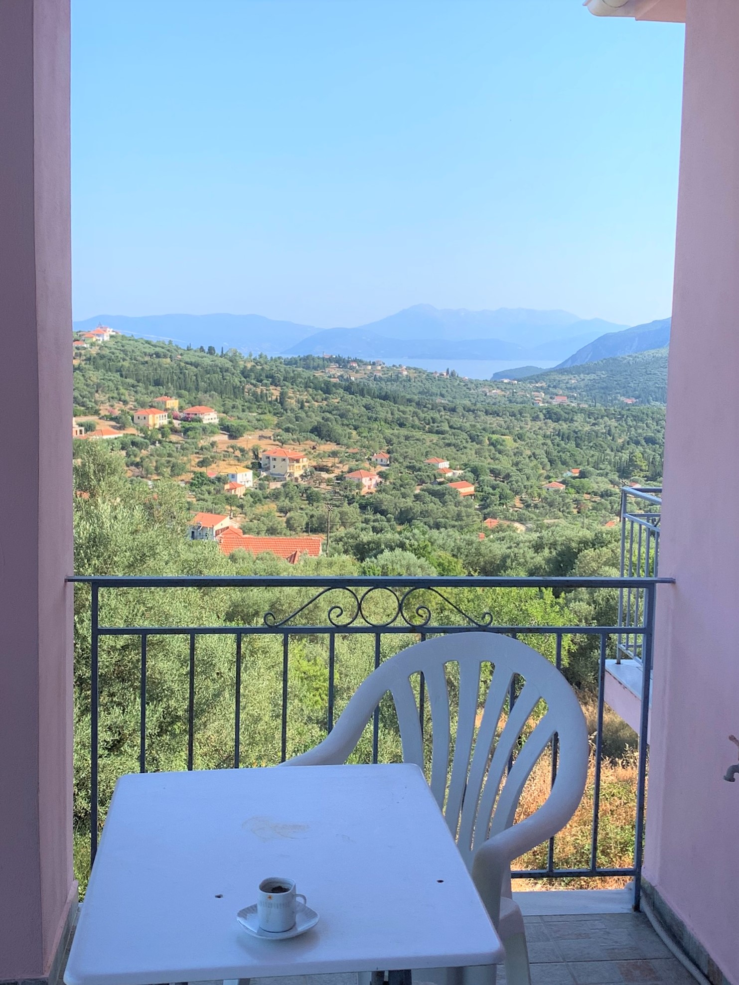 Sea views of house for sale in Ithaca Greece, Stavros