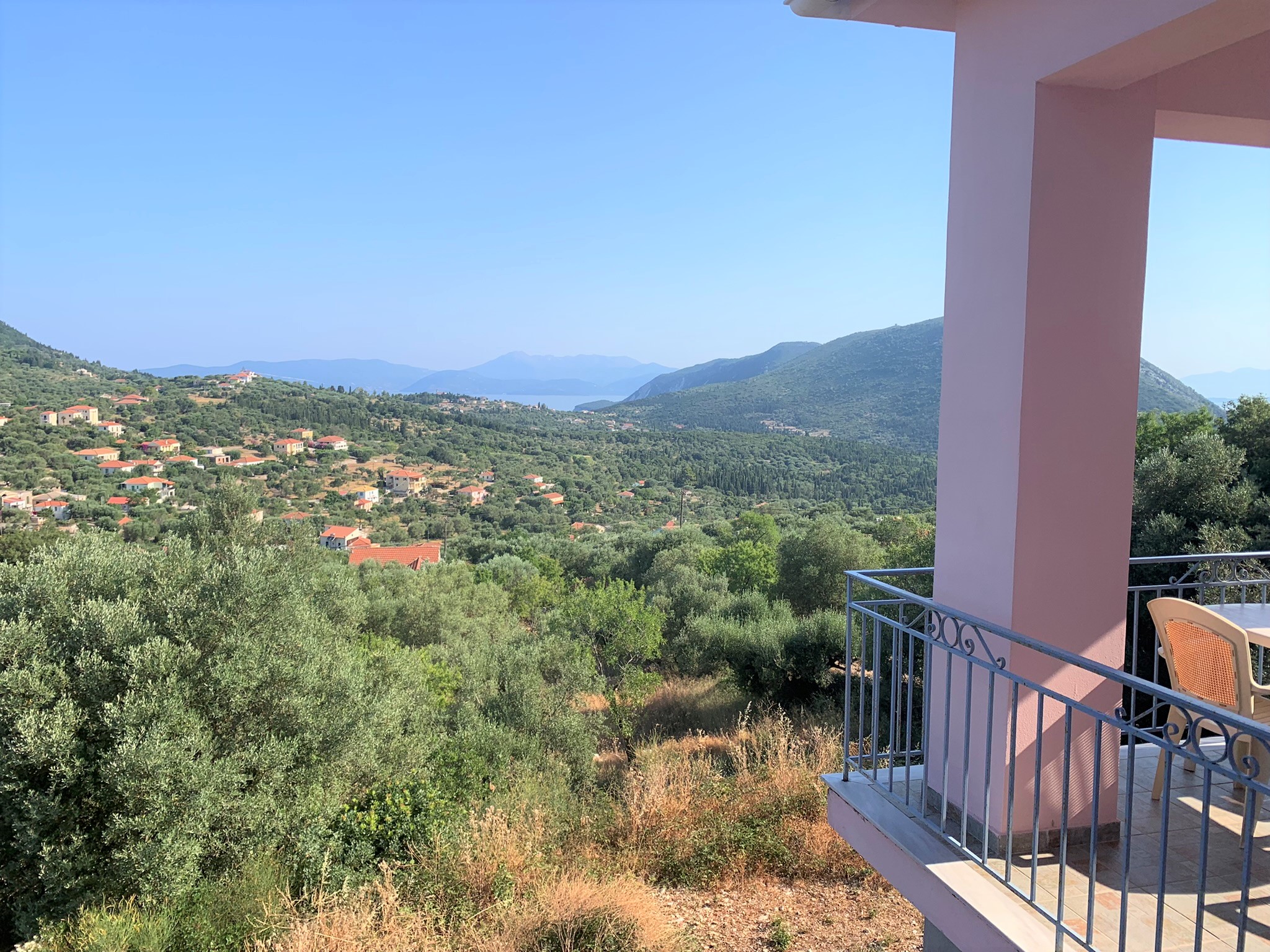 Sea views of house for sale in Ithaca Greece, Stavros