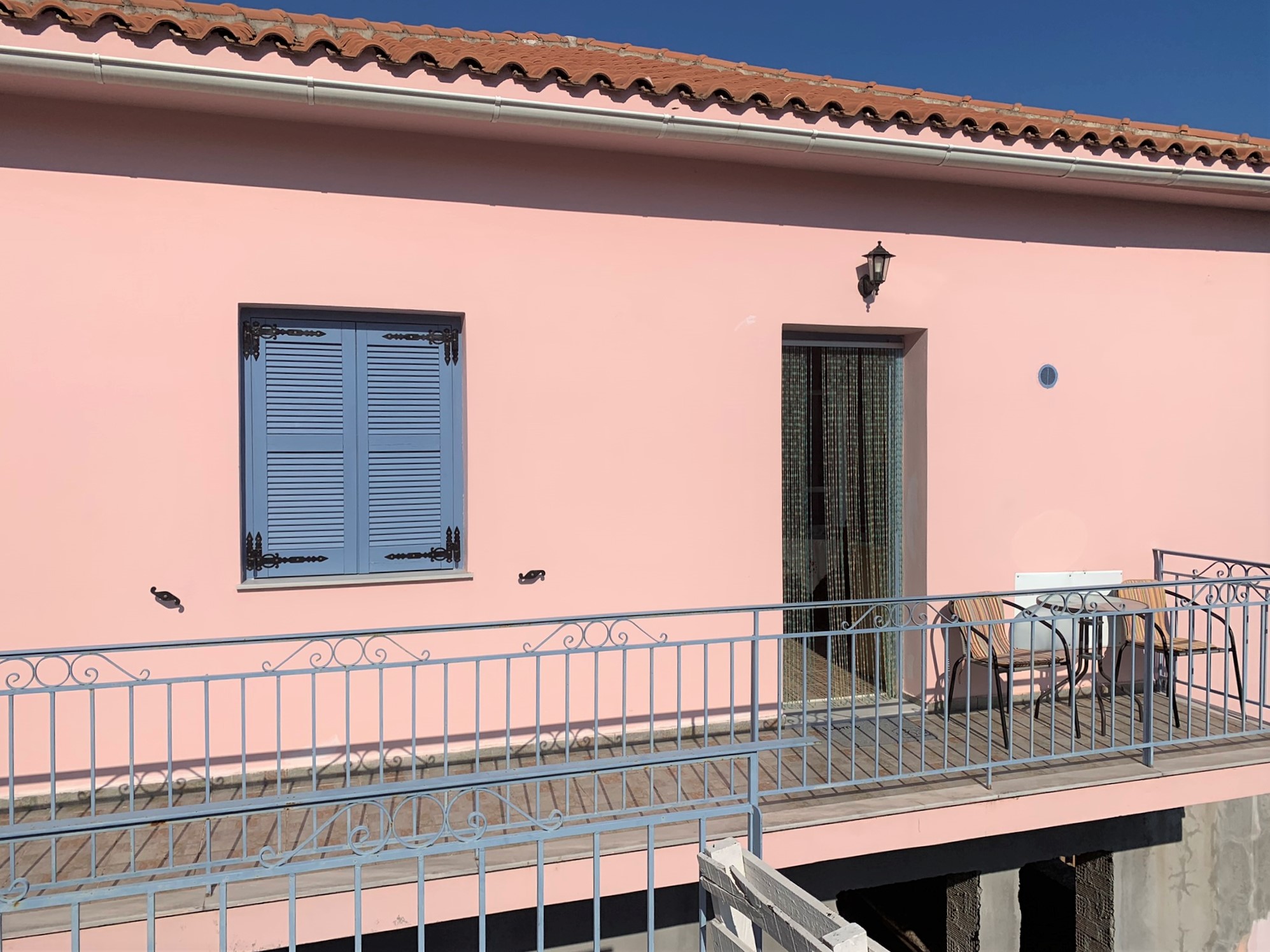 Balcony of house for sale in Ithaca Greece, Stavros