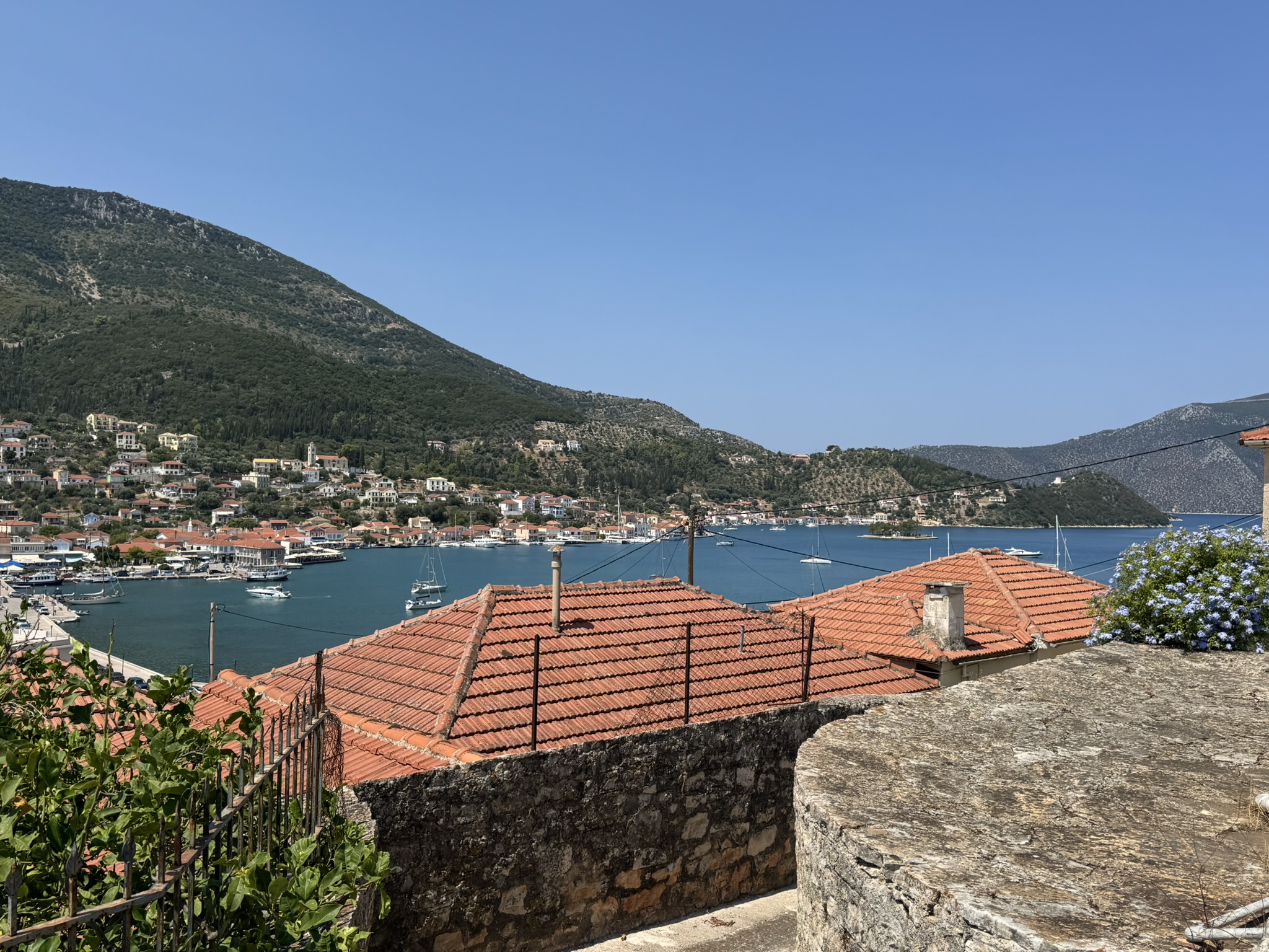 Sea views of house for sale in Ithaca