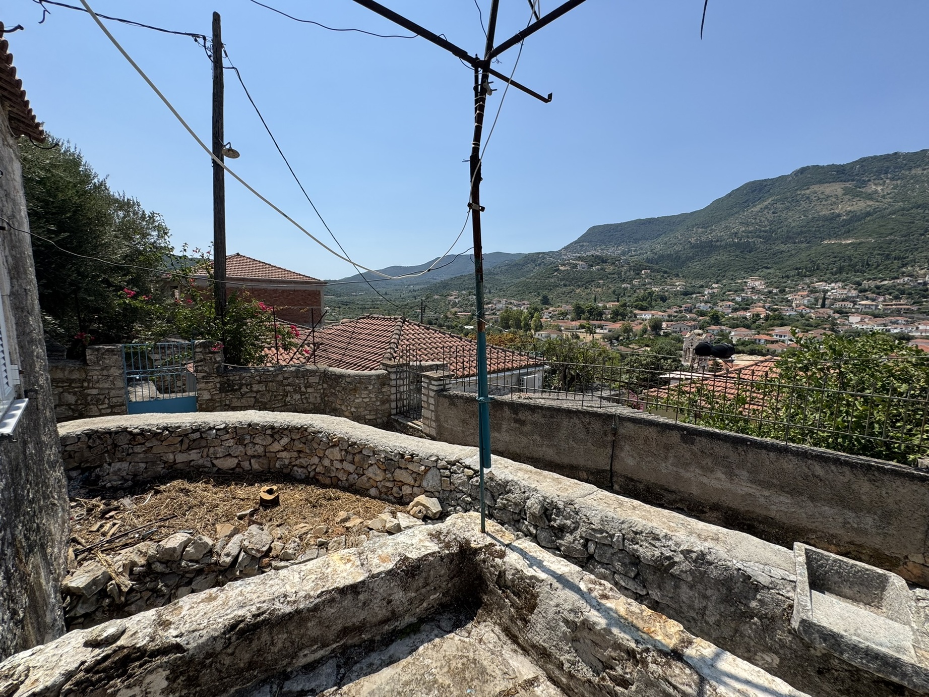 External area of house for sale in Ithaca Greece, Vathi