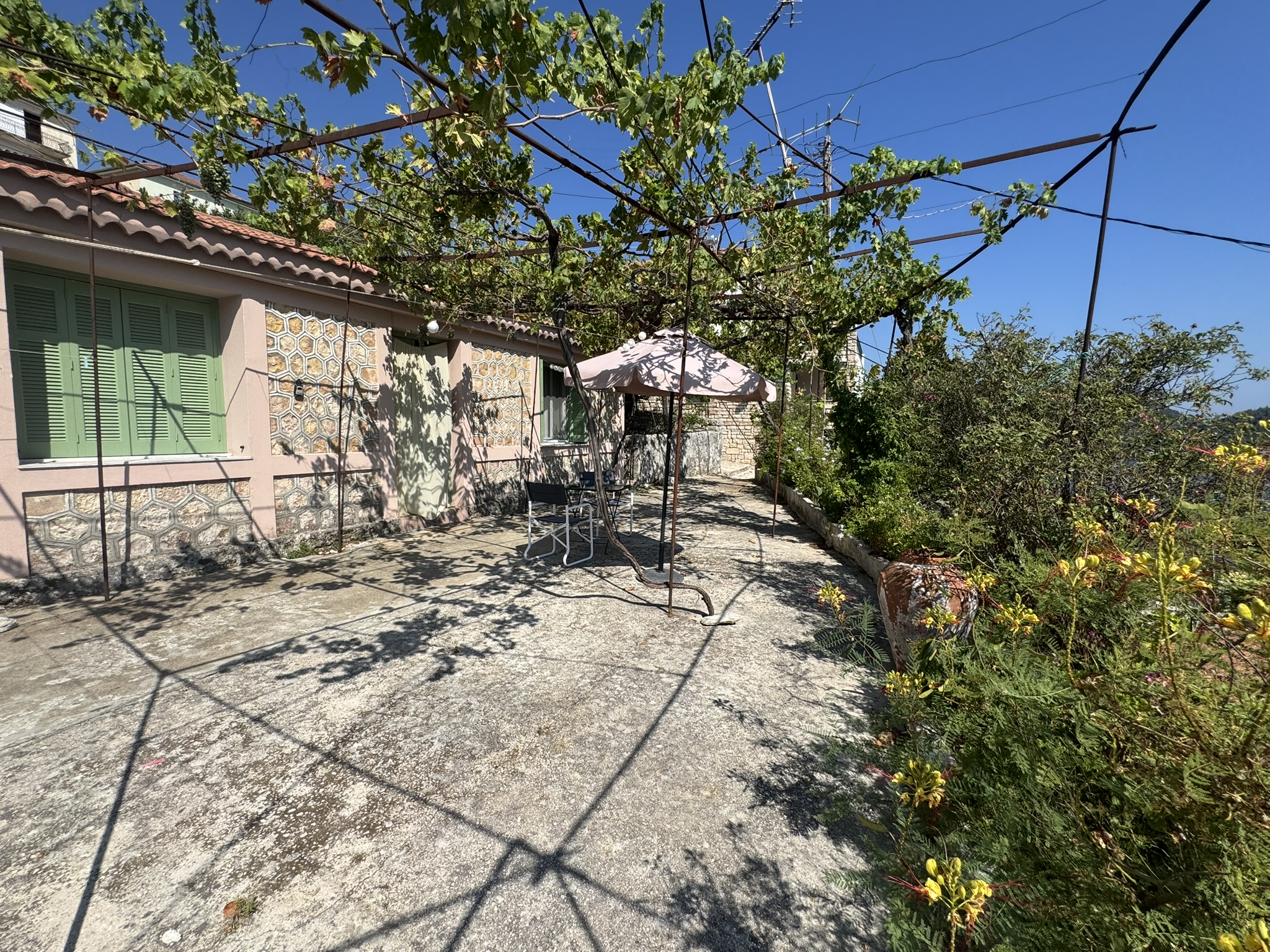 Outside areas of house for sale in Ithaca Greece, Vathi