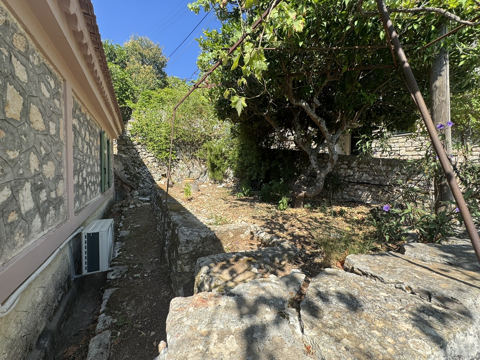 Outside areas of house for sale in Ithaca Greece, Vathi