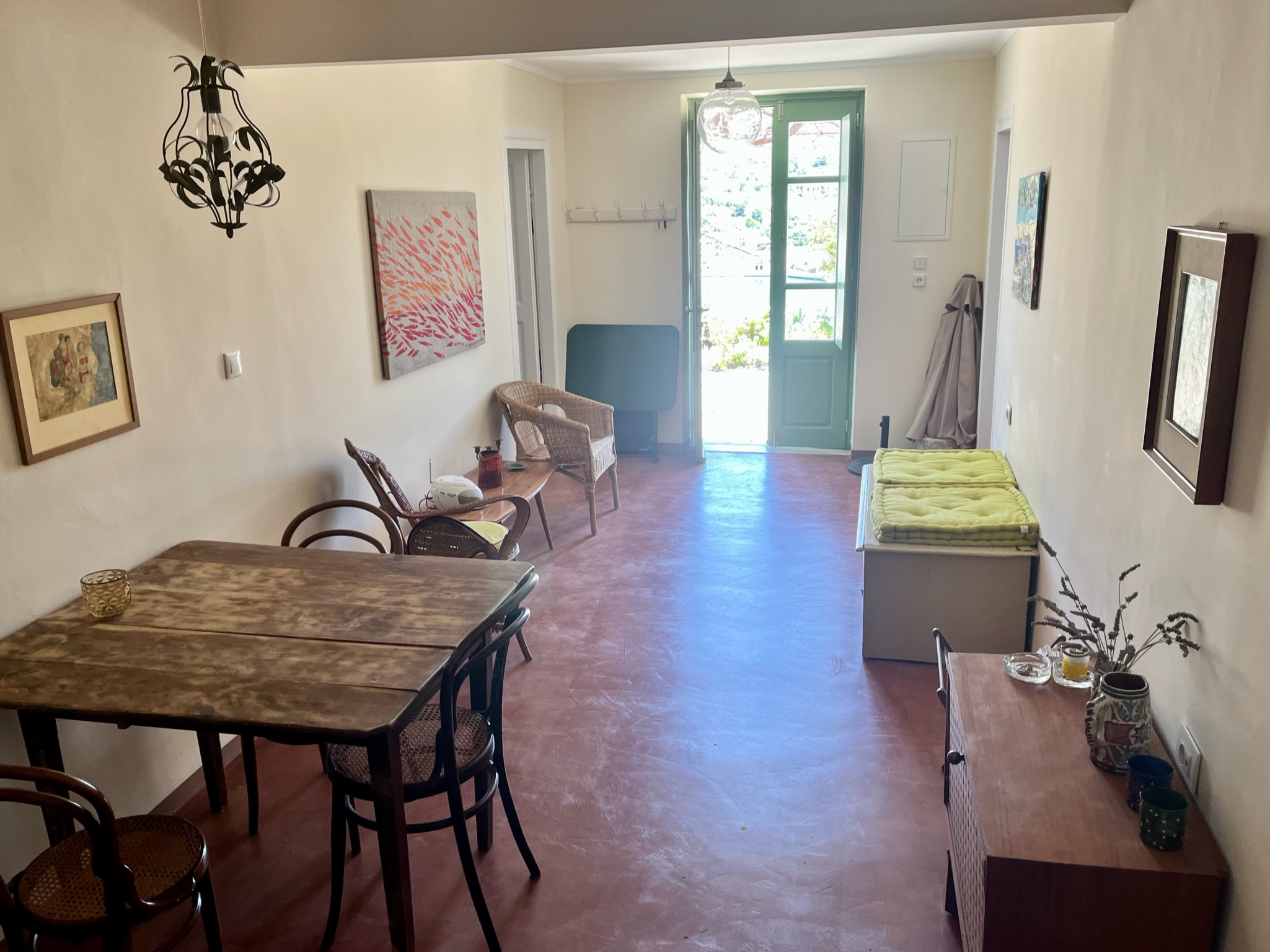Entrance of house for sale in Ithaca Greece, Vathi