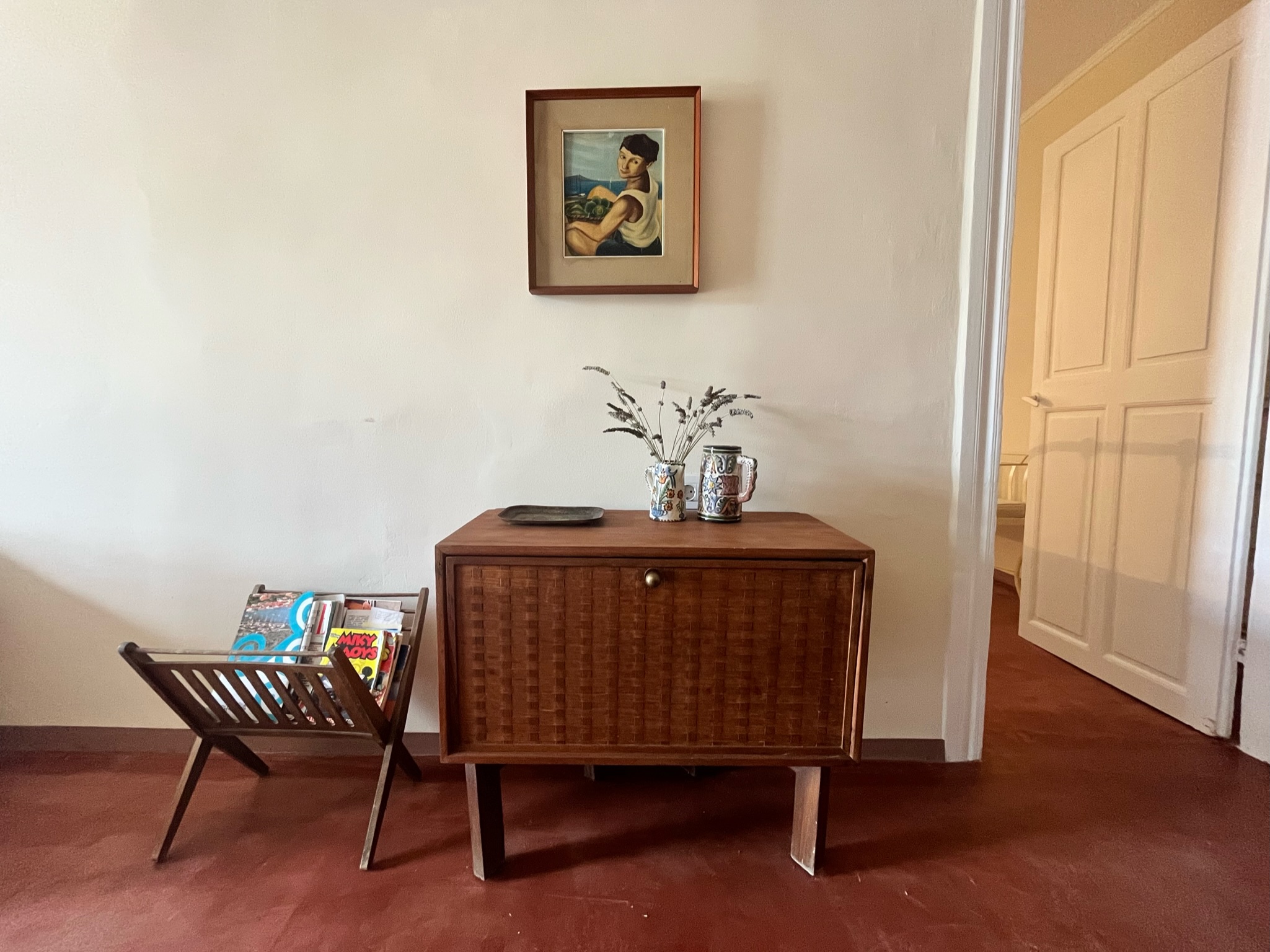 Living room of house for sale in Ithaca Greece, Vathi