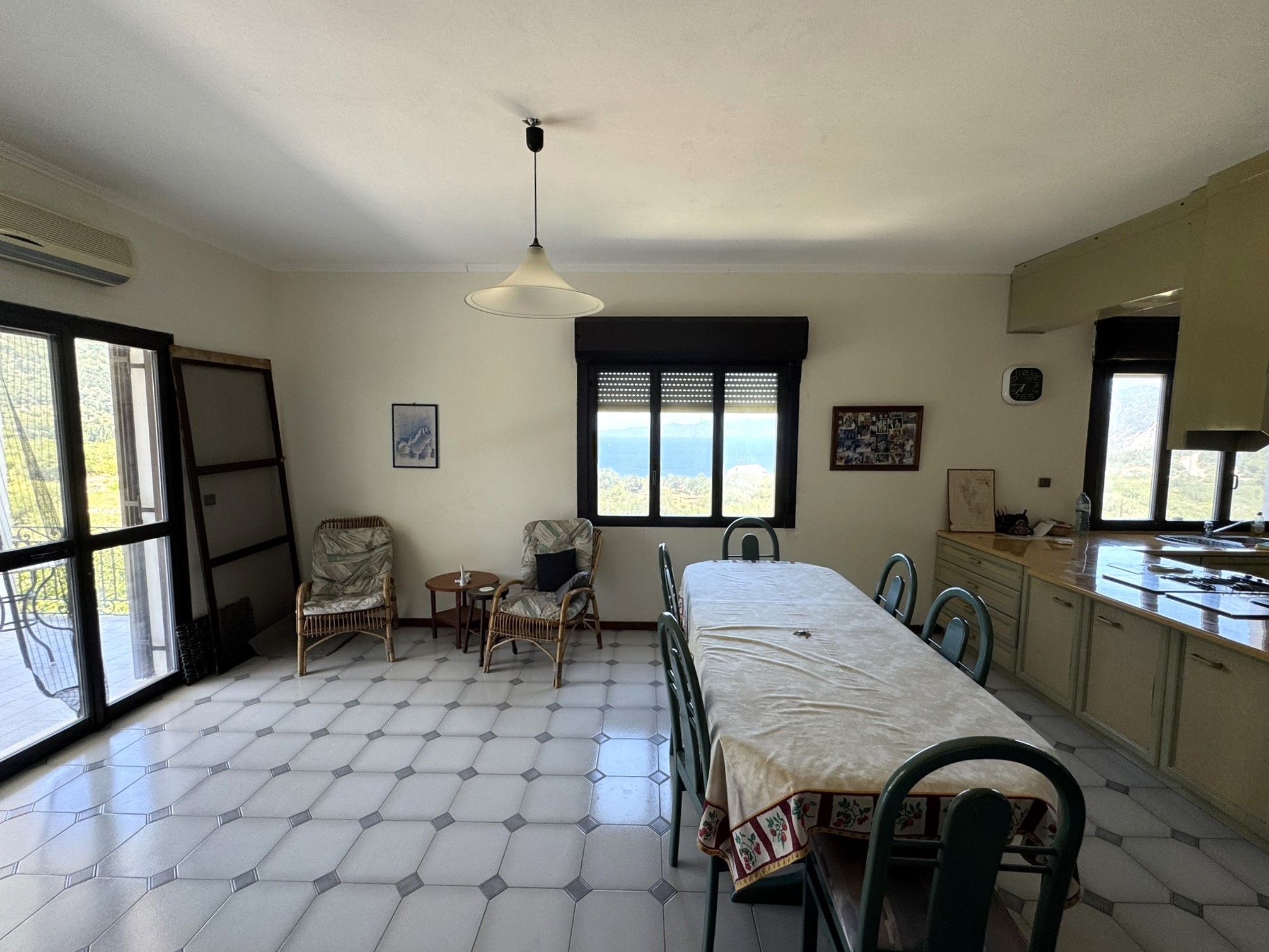 Dining area of house for sale in Ithaca Greece, Ag. Saranda