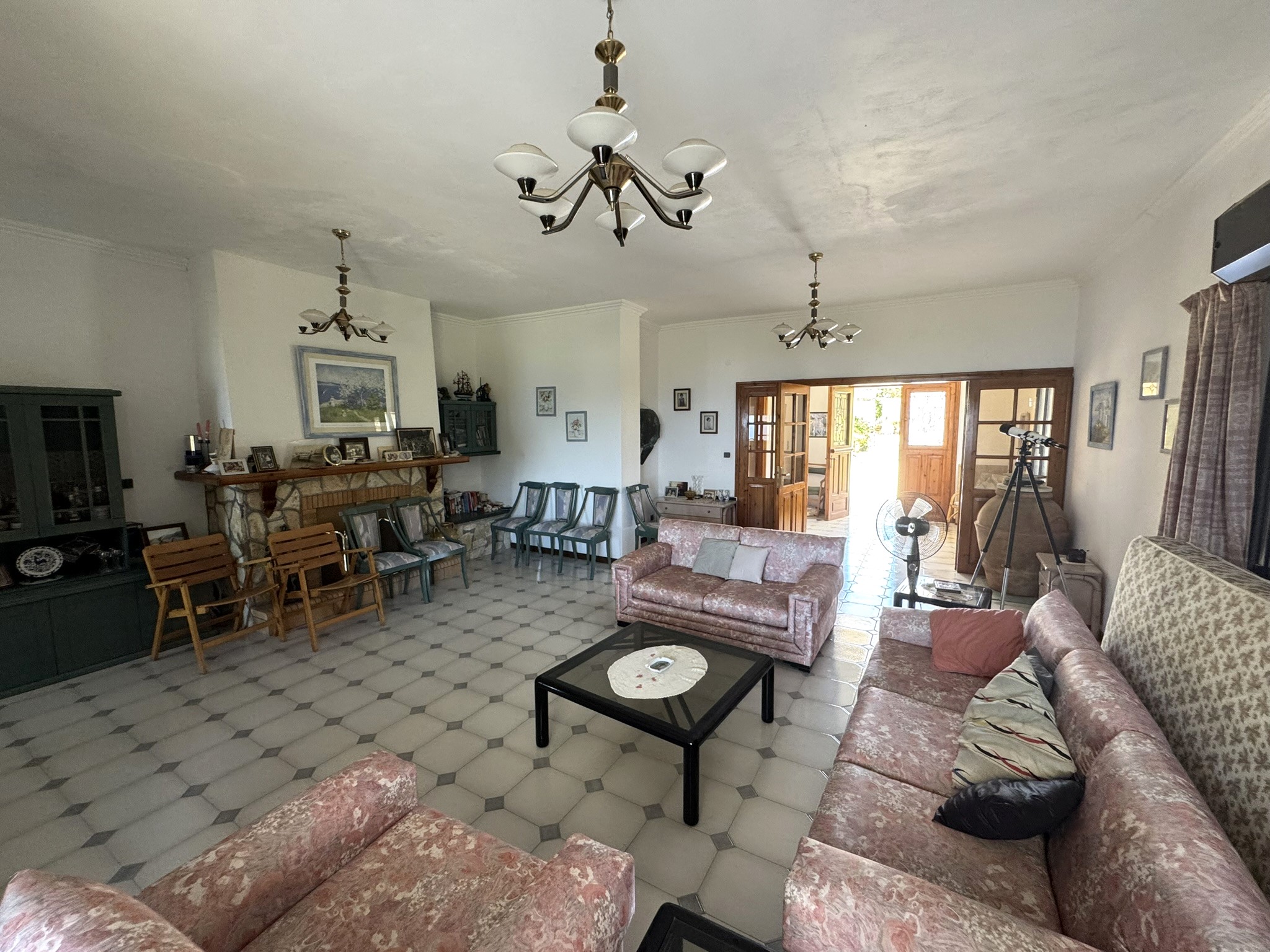 Living area of house for sale in Ithaca Greece, Ag. Saranda