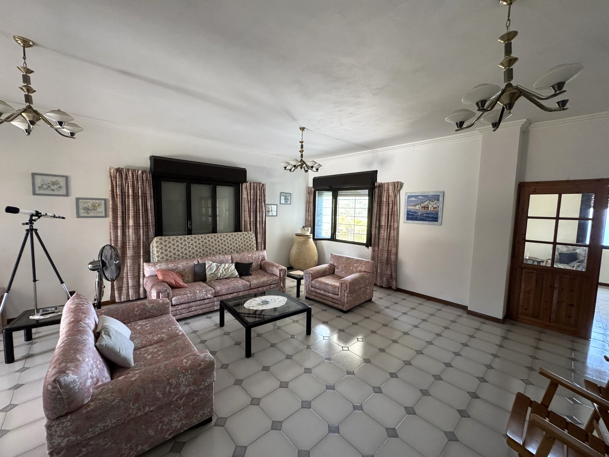 Living area of house for sale in Ithaca Greece, Ag. Saranda