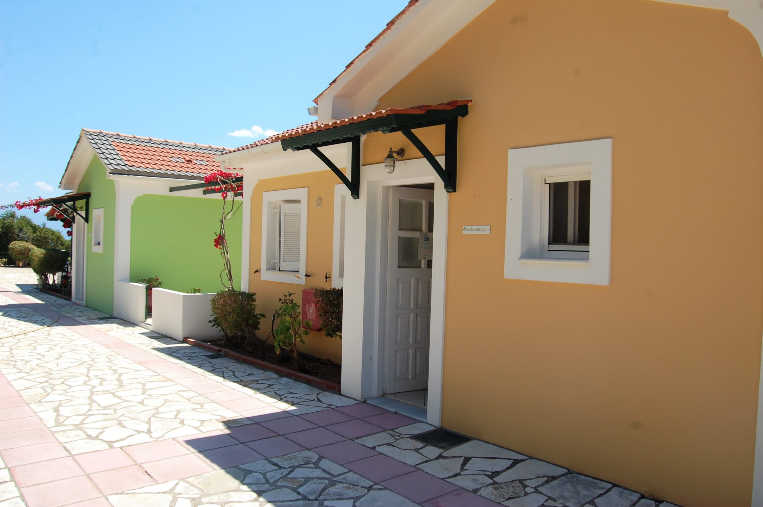External view of cottages for sale in Ithaca Greece, Stavros