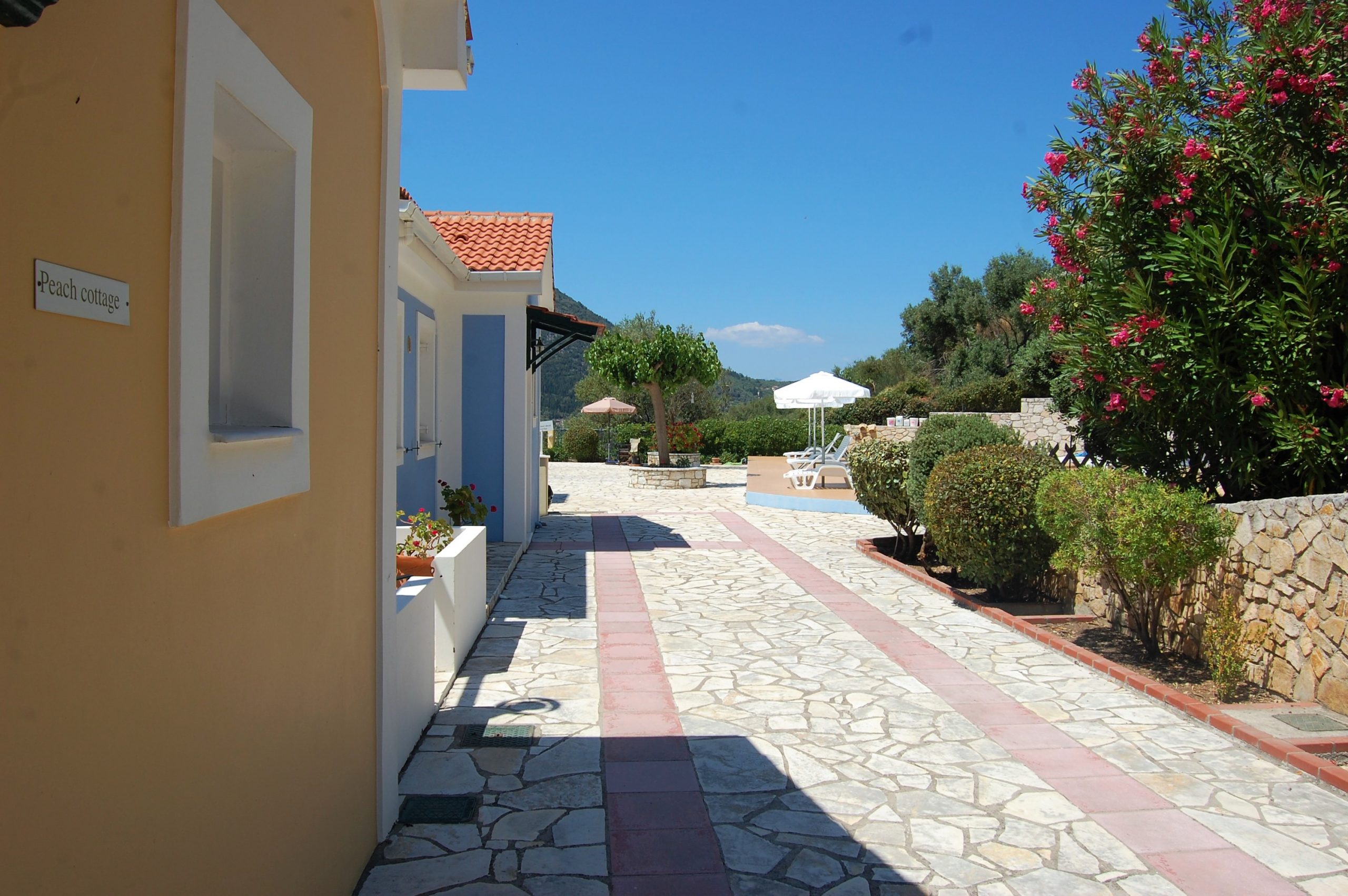 External view of cottages for sale in Ithaca Greece, Stavros
