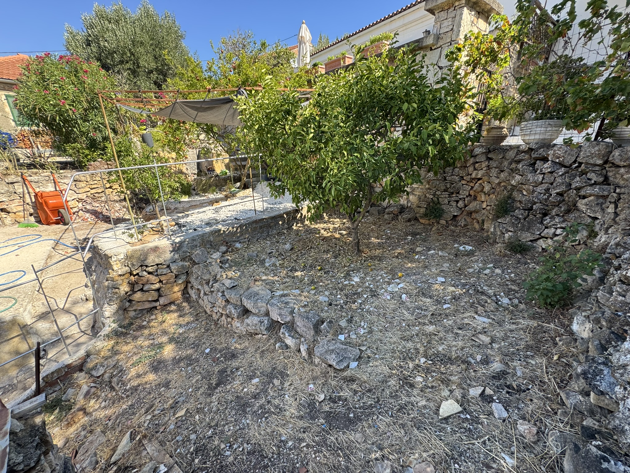 Outside area of house for sale in Ithaca Greece, Vathi