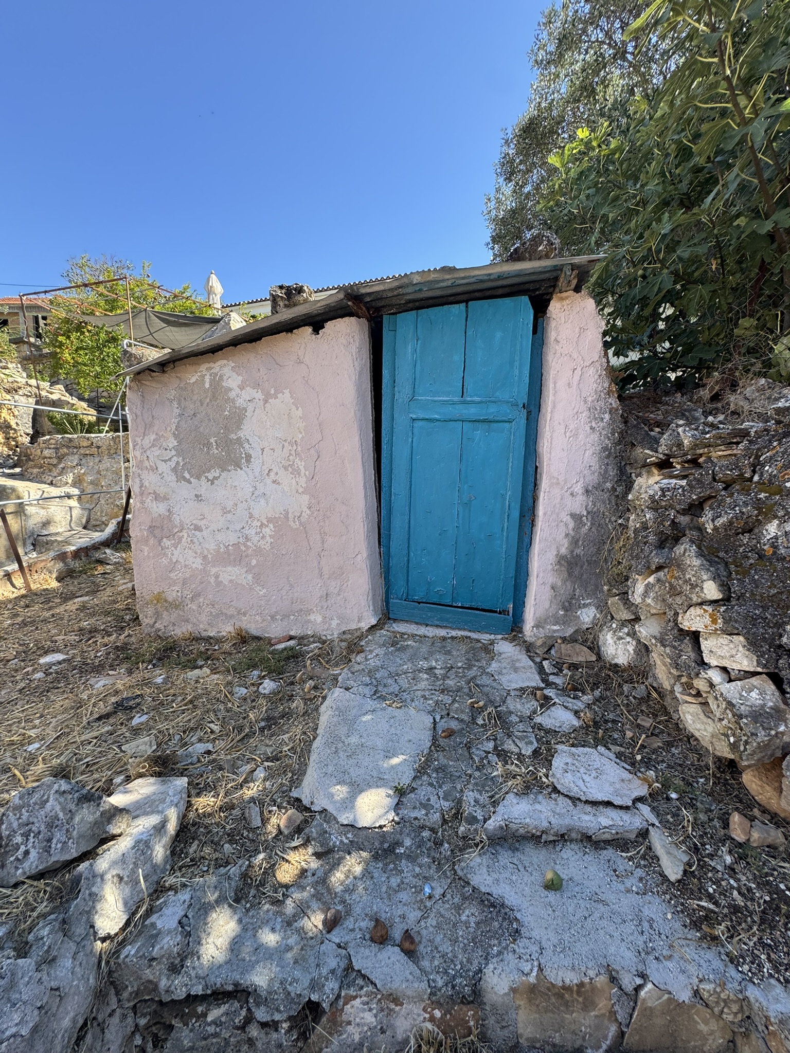 Outside area of house for sale in Ithaca Greece, Vathi