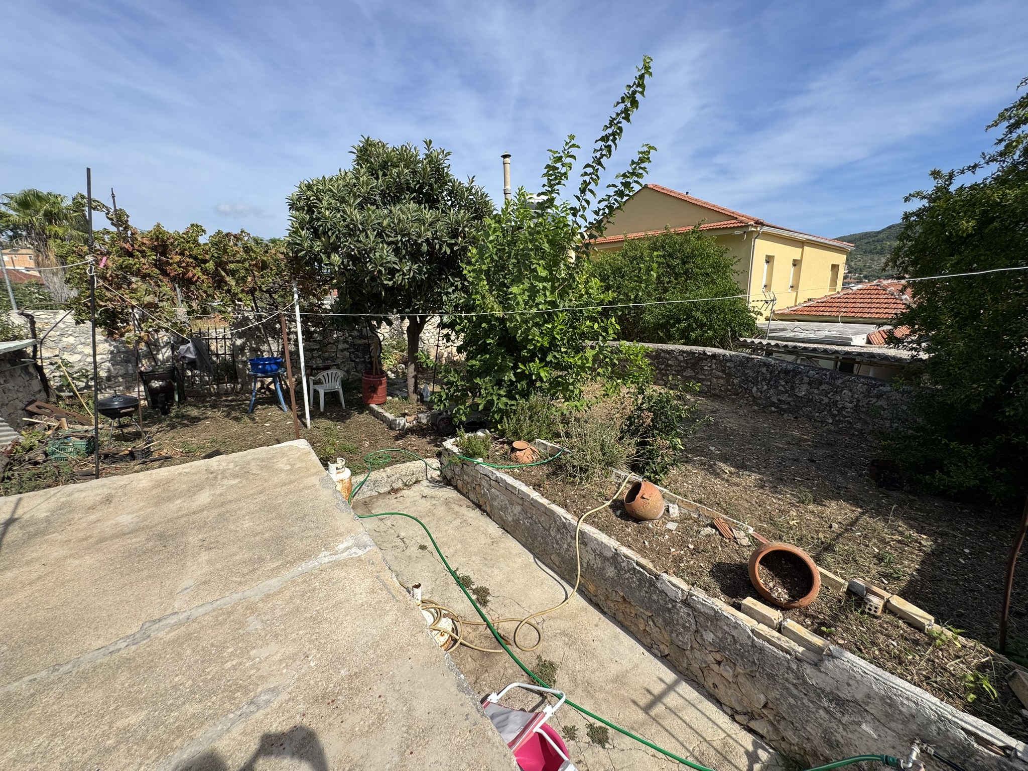 External areas of house for sale in Ithaca Greece, Vathi