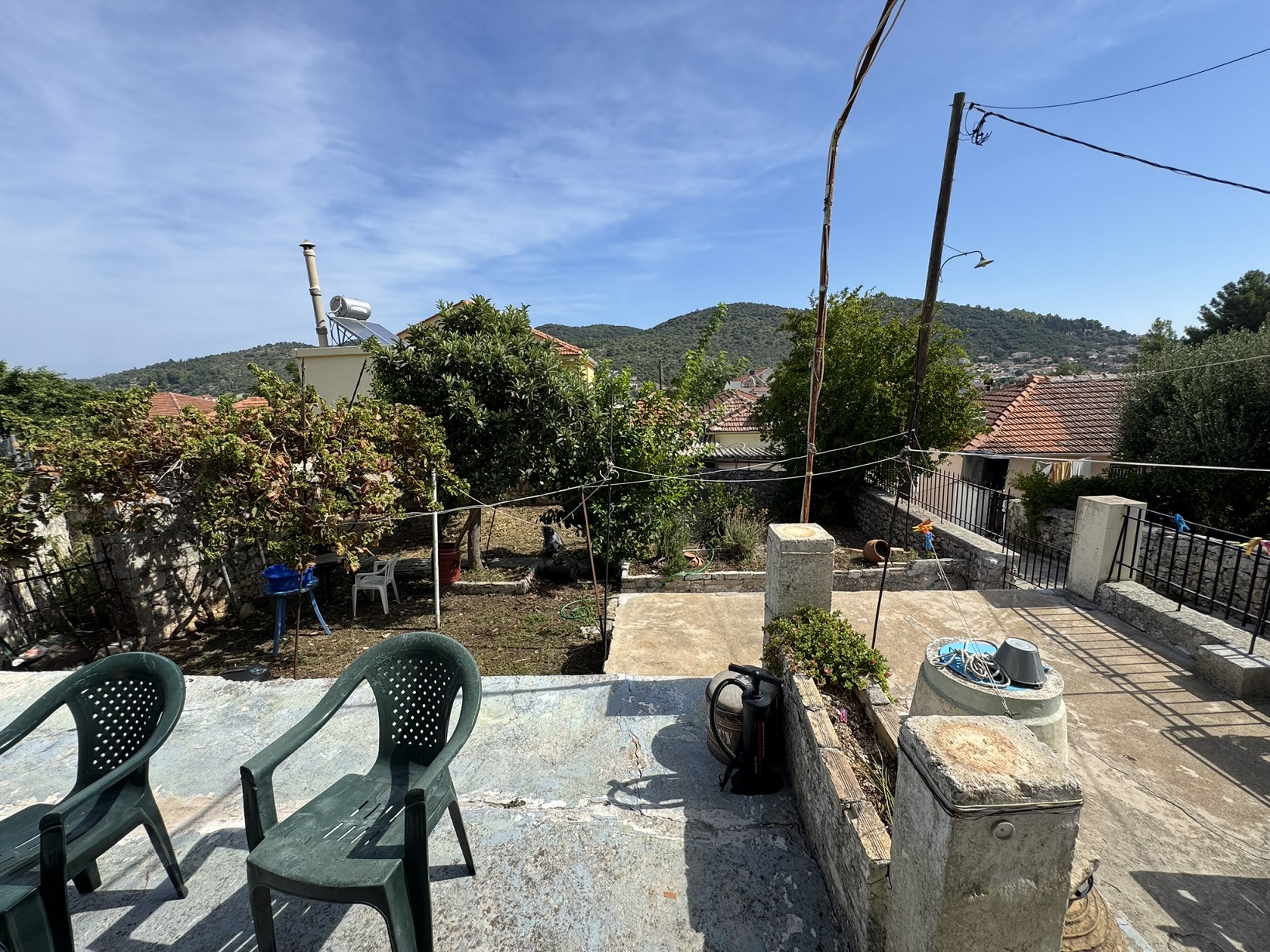 External area of house for sale in Ithaca Greece, Vathi