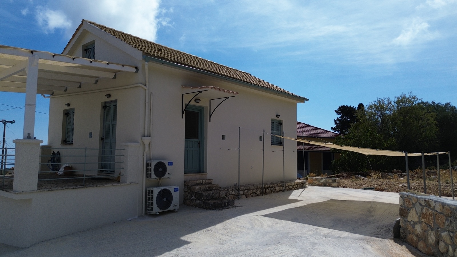 External view of house for sale in Ithaca Greece, Anoghi