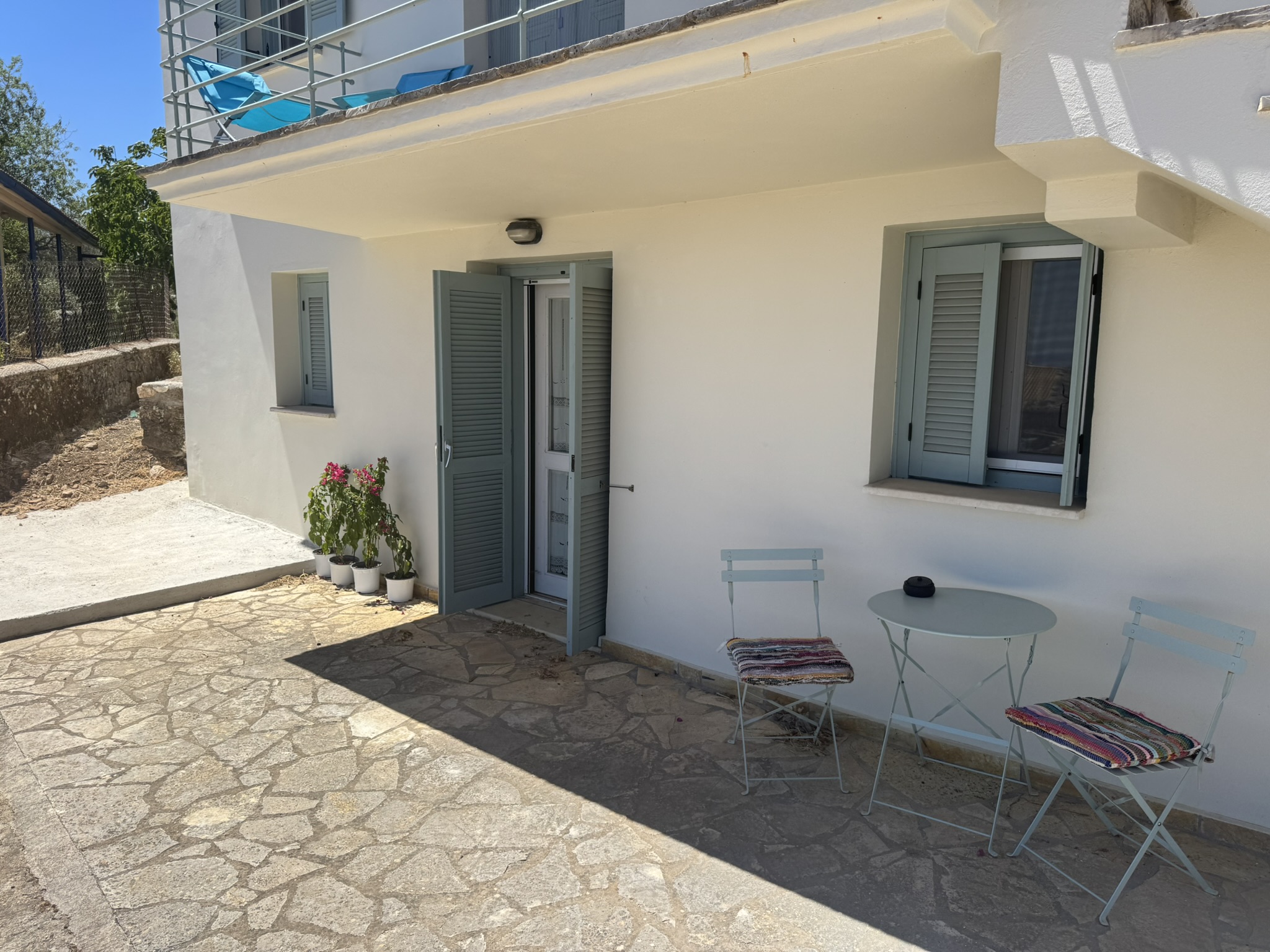 Outside area of house for sale in Ithaca Greece, Anoghi