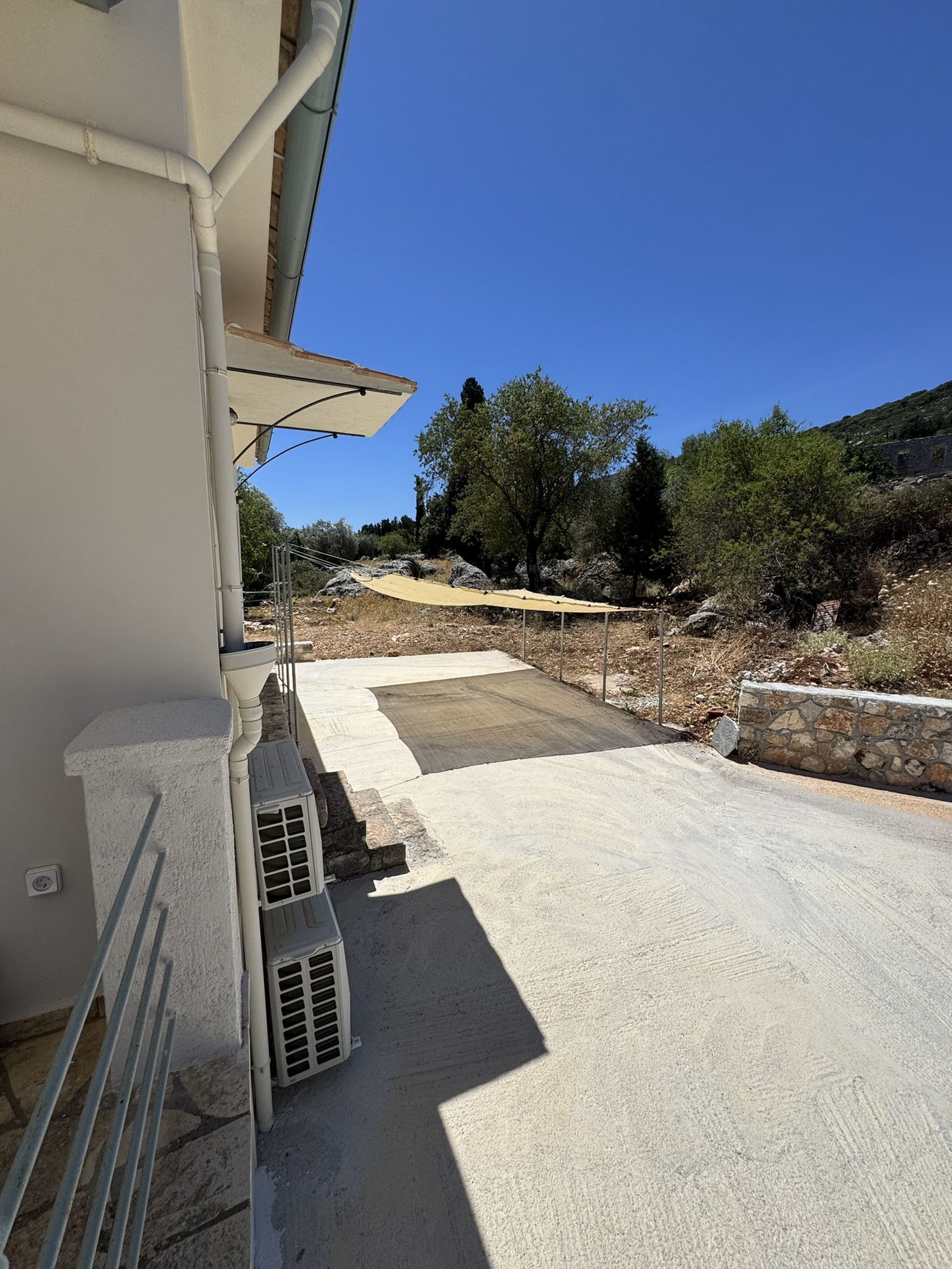 Outside area of house for sale in Ithaca Greece, Anoghi