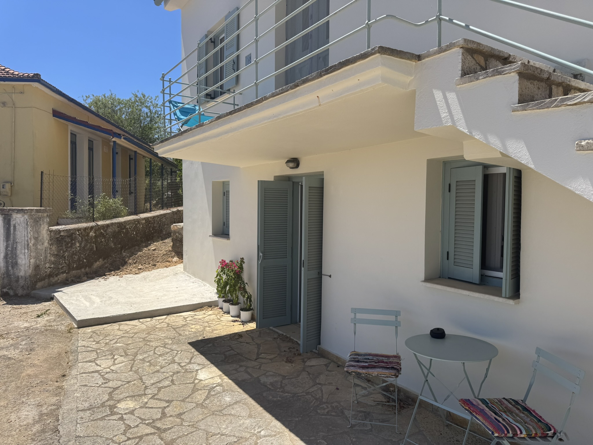 Outside area of house for sale in Ithaca Greece, Anoghi
