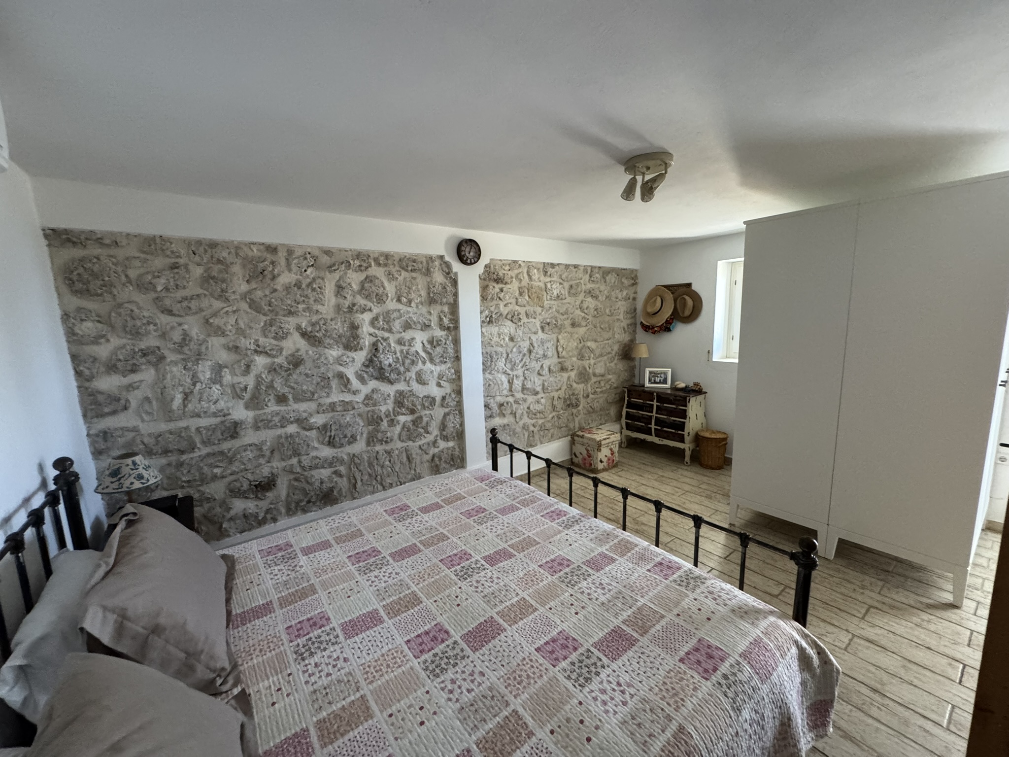 Double bedroom of house for sale in Ithaca Greece, Anoghi