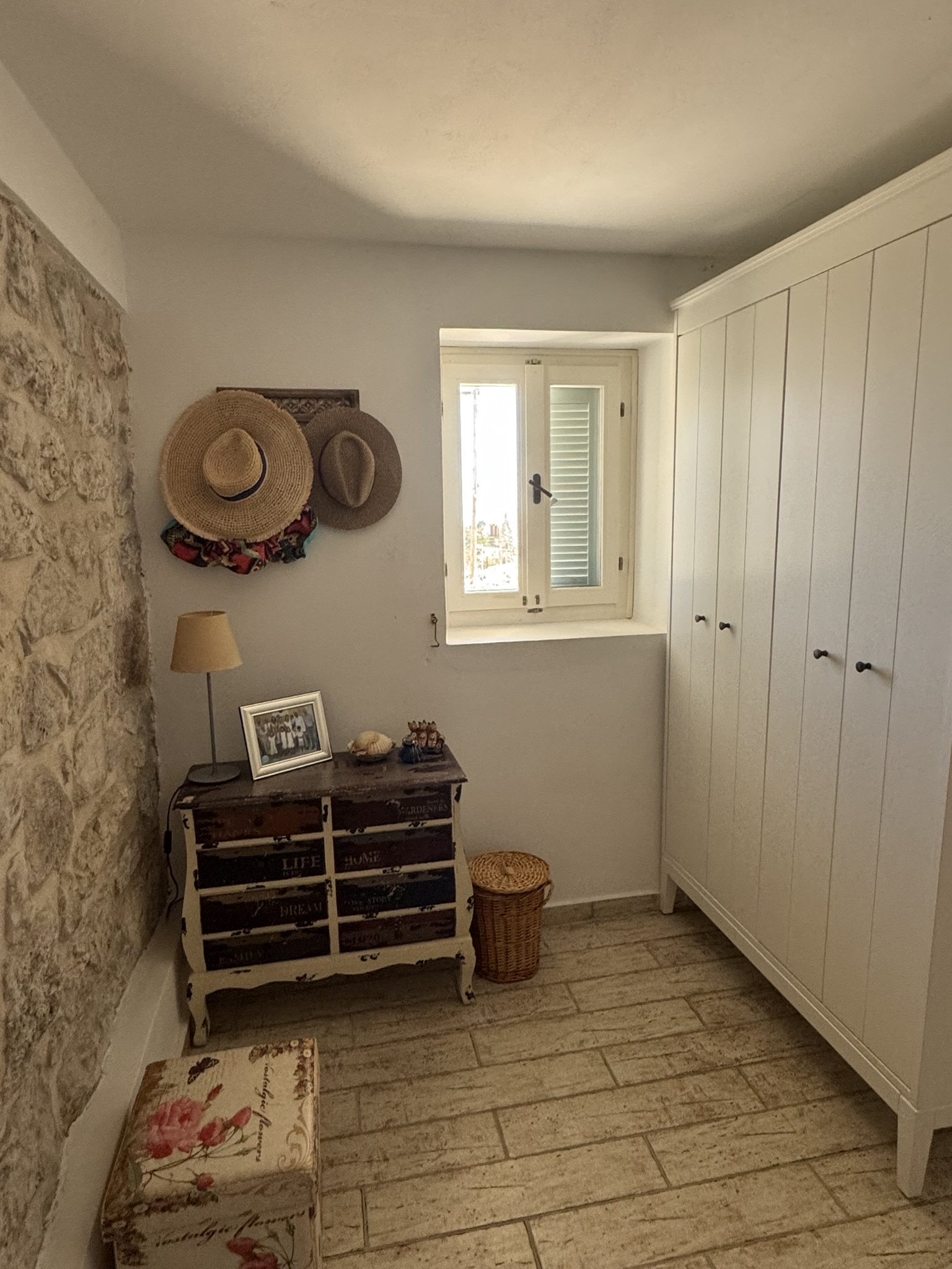Double bedroom of house for sale in Ithaca Greece, Anoghi