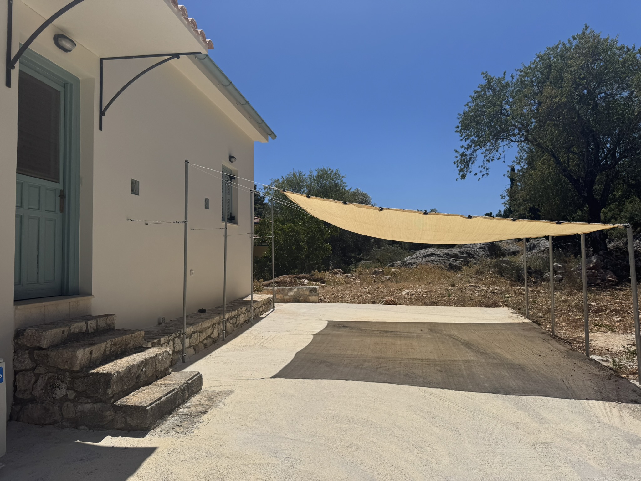 External view of house for sale in Ithaca Greece, Anoghi