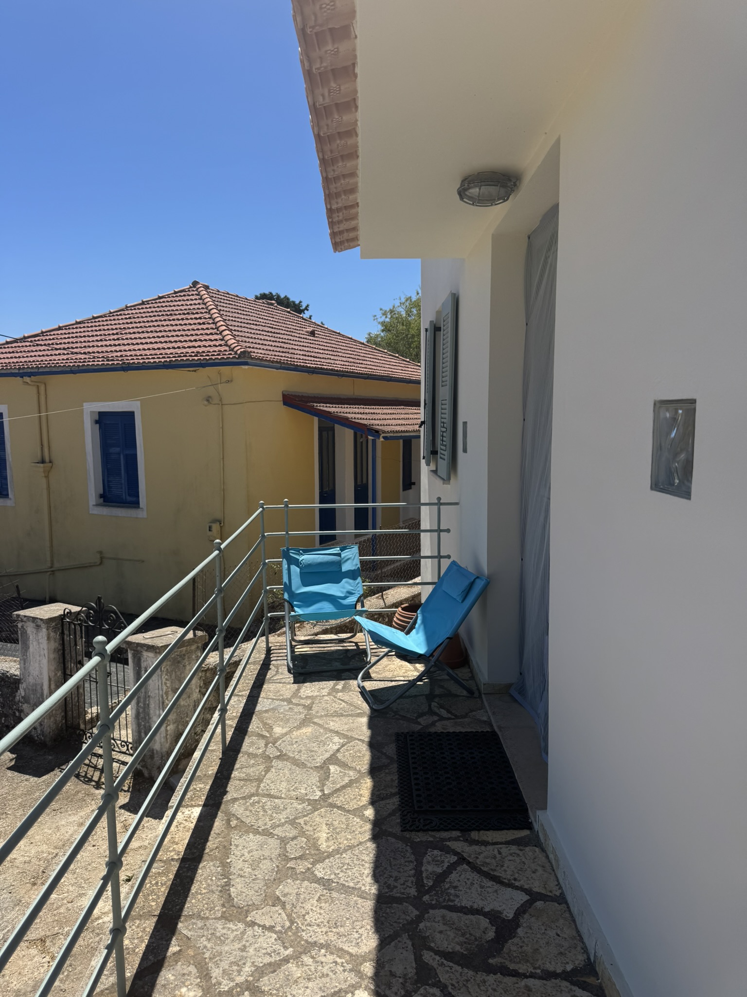 Balcony of house for sale in Ithaca Greece, Anoghi