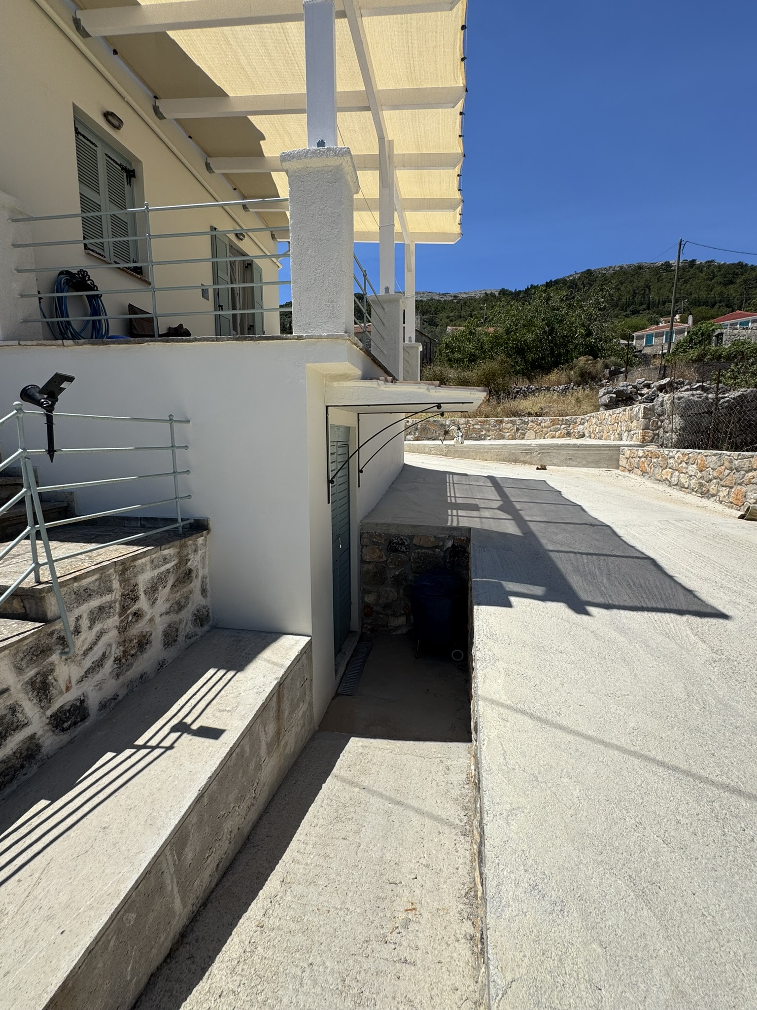 External view of house for sale in Ithaca Greece, Anoghi