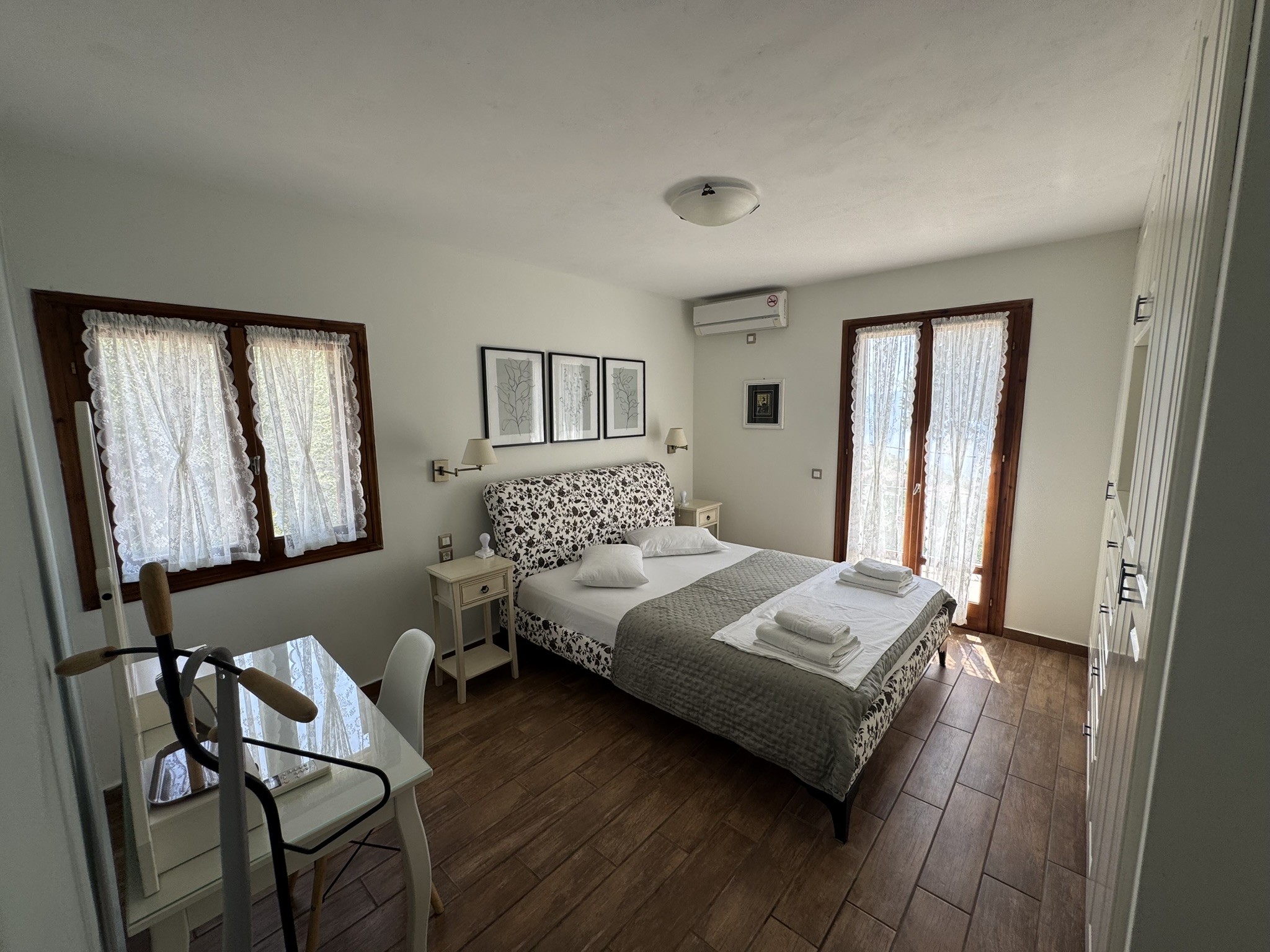 Double bedroom of house for sale in Ithaca Greece, Lefki