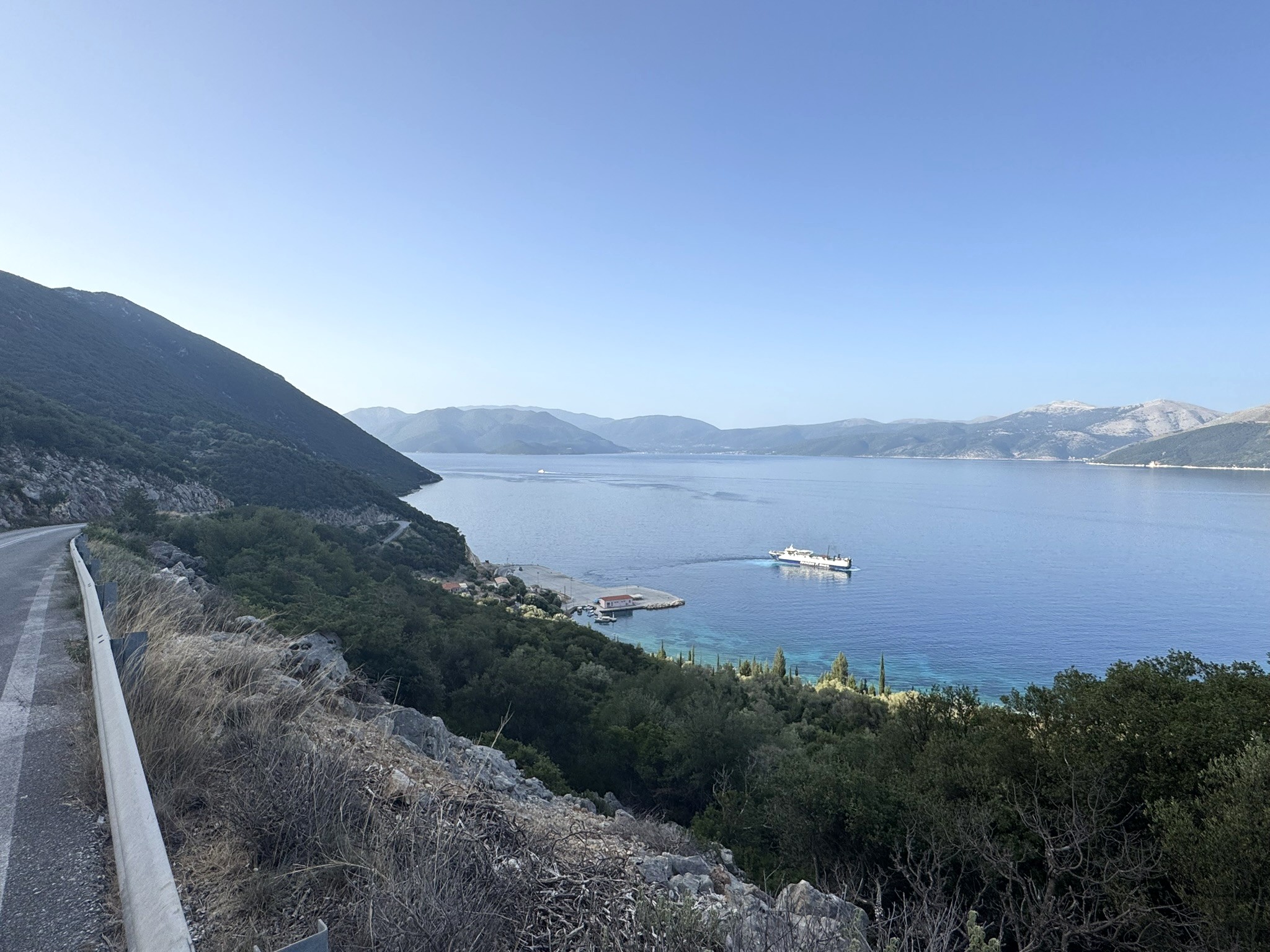 Sea views from land for sale in Ithaca Greece, Piso Aetos