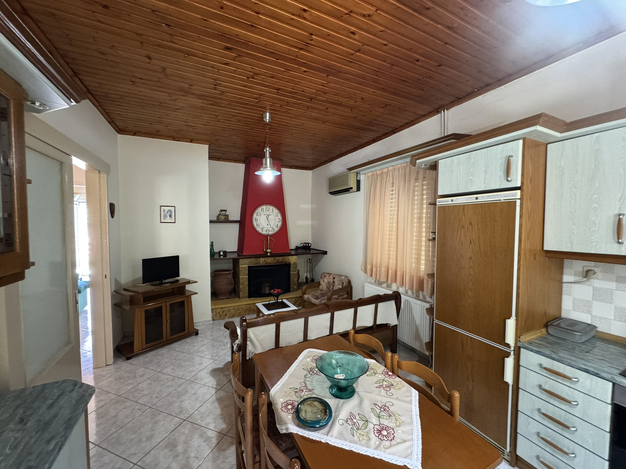 Dining area of house for sale in Ithaca Greece, Vathi