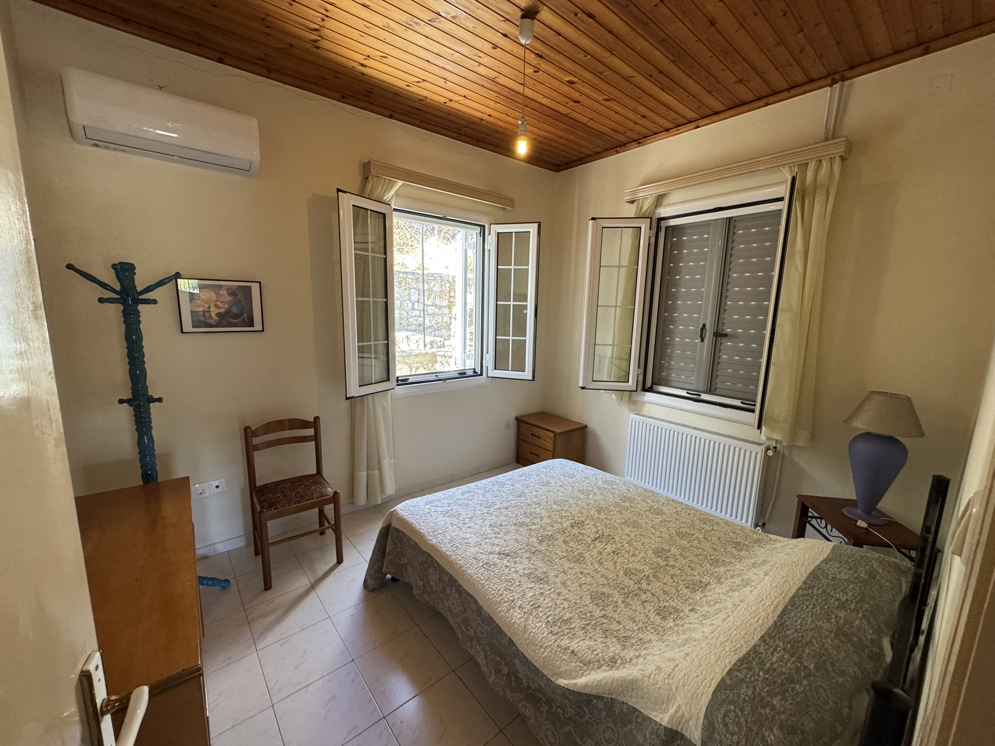 Double bedroom of house for sale in Ithaca Greece, Vathi