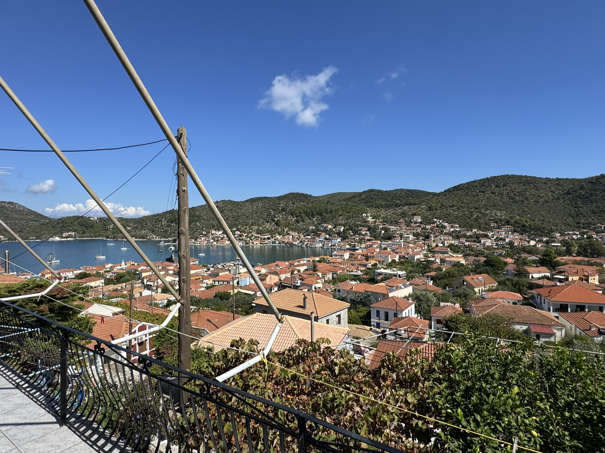 Views of house for sale in Ithaca Greece, Vathi