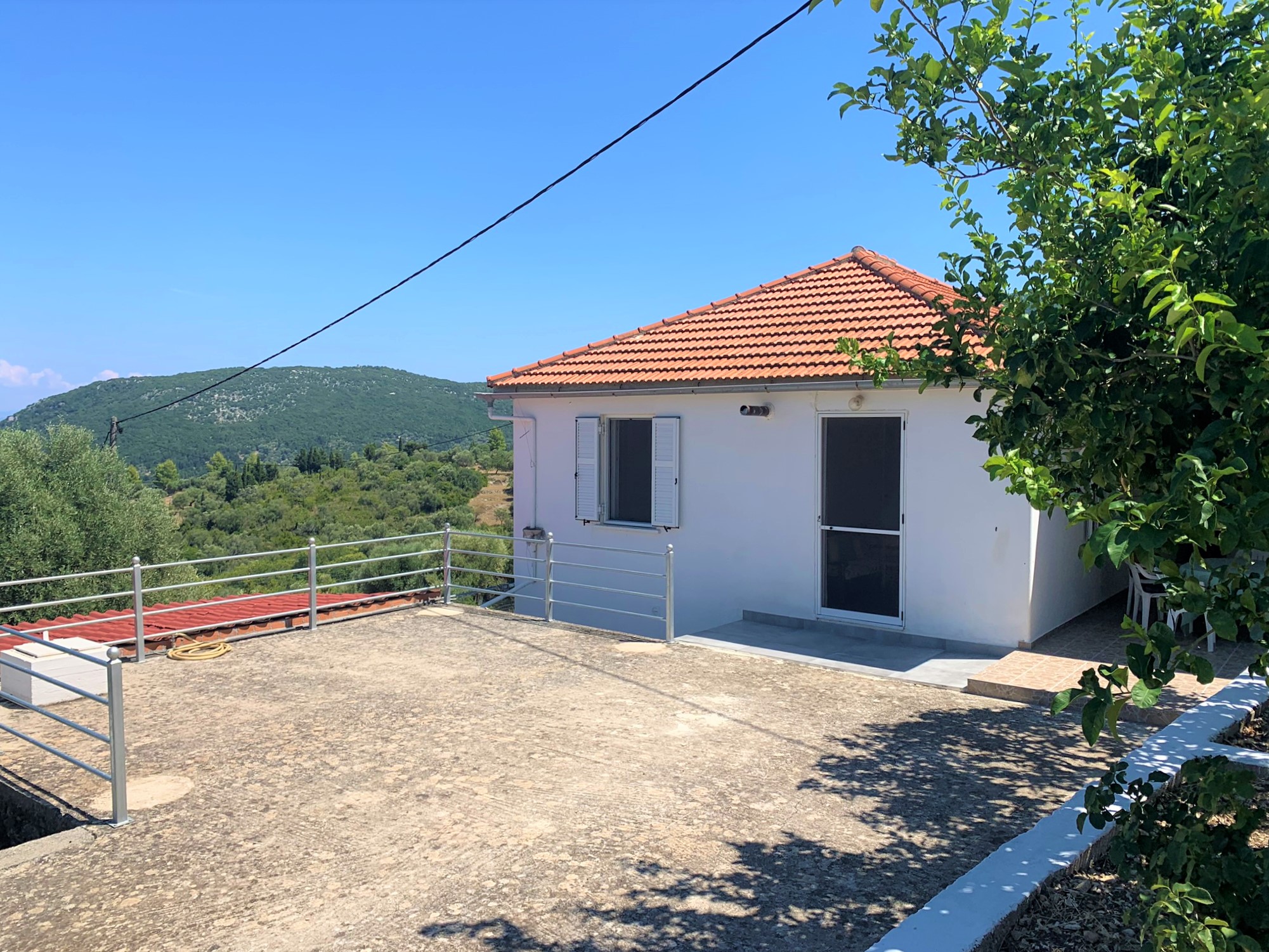 External view of house for sale in Ithaca Greece, Platrithyas