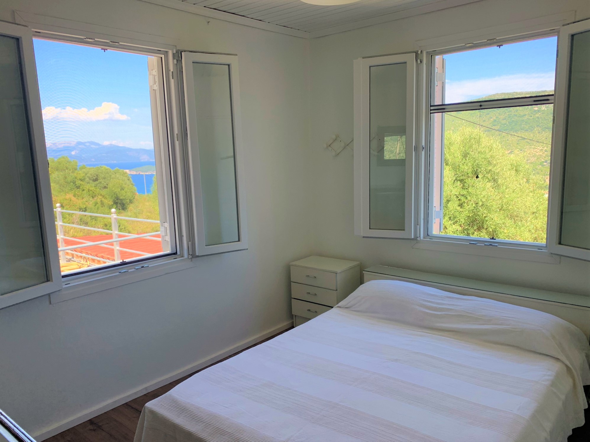 Double bedroom of house for sale in Ithaca Greece, Platrithyas