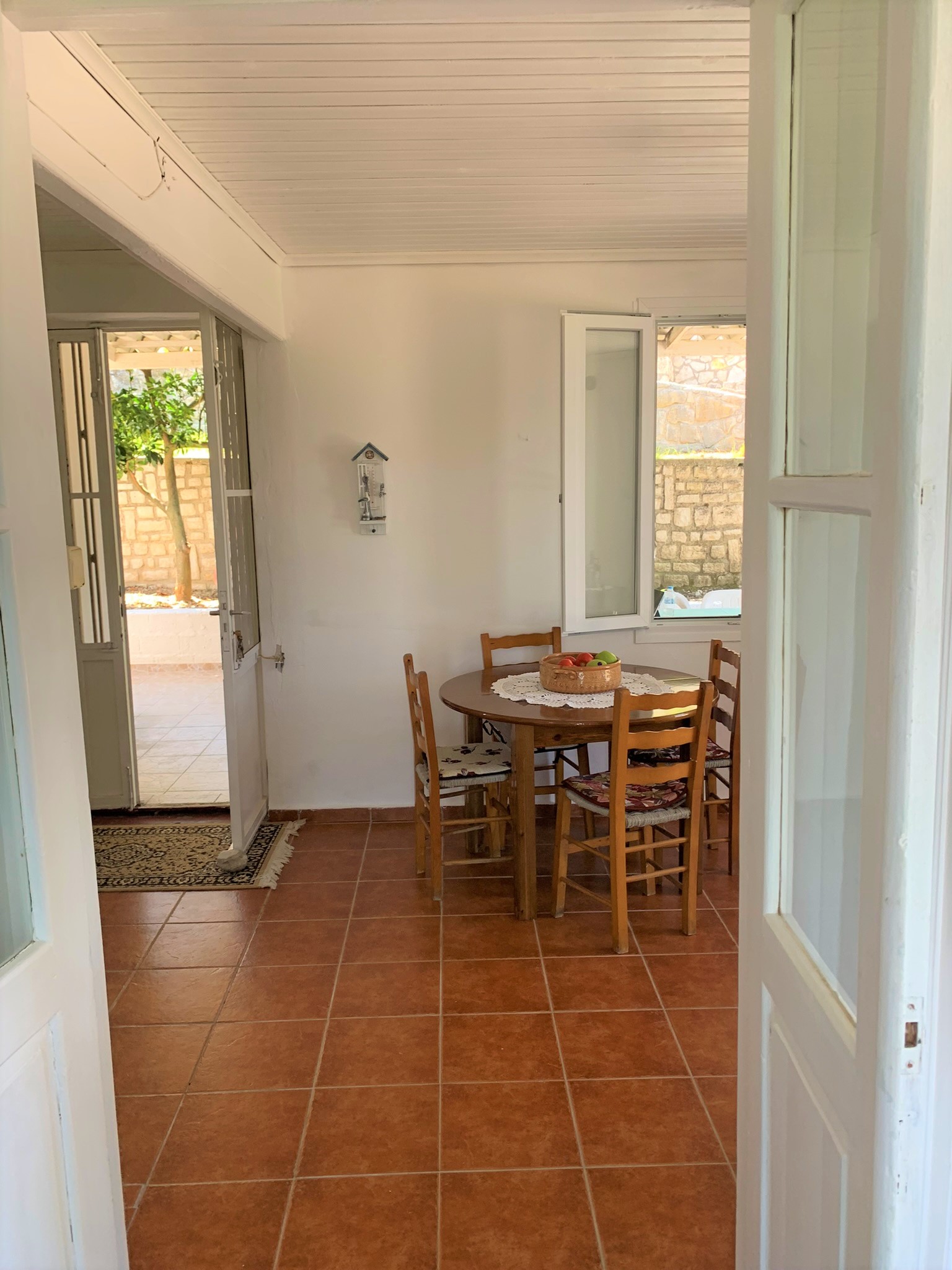 Dining area of house for sale in Ithaca Greece, Platrithyas
